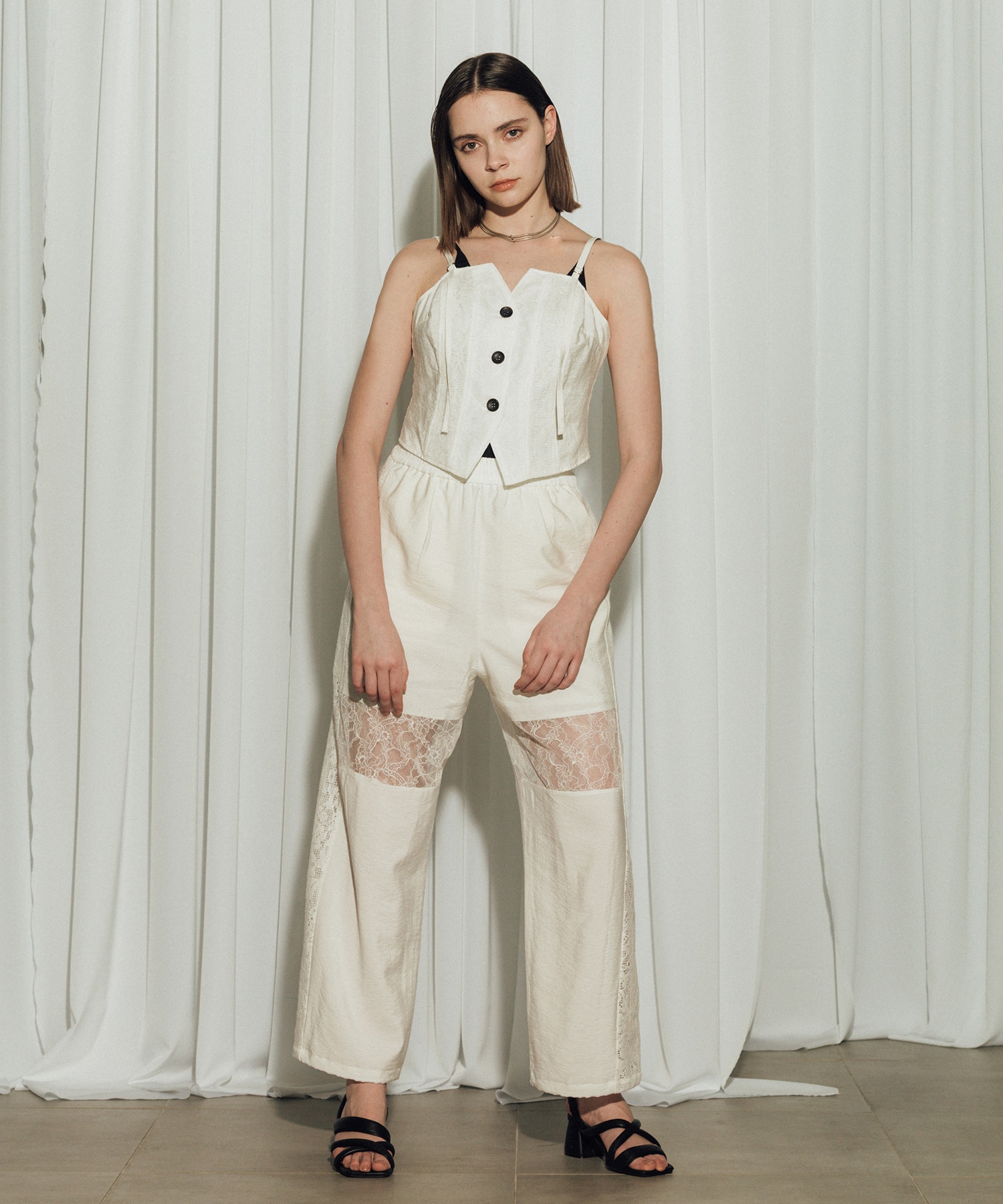 Lace Combination Buistier