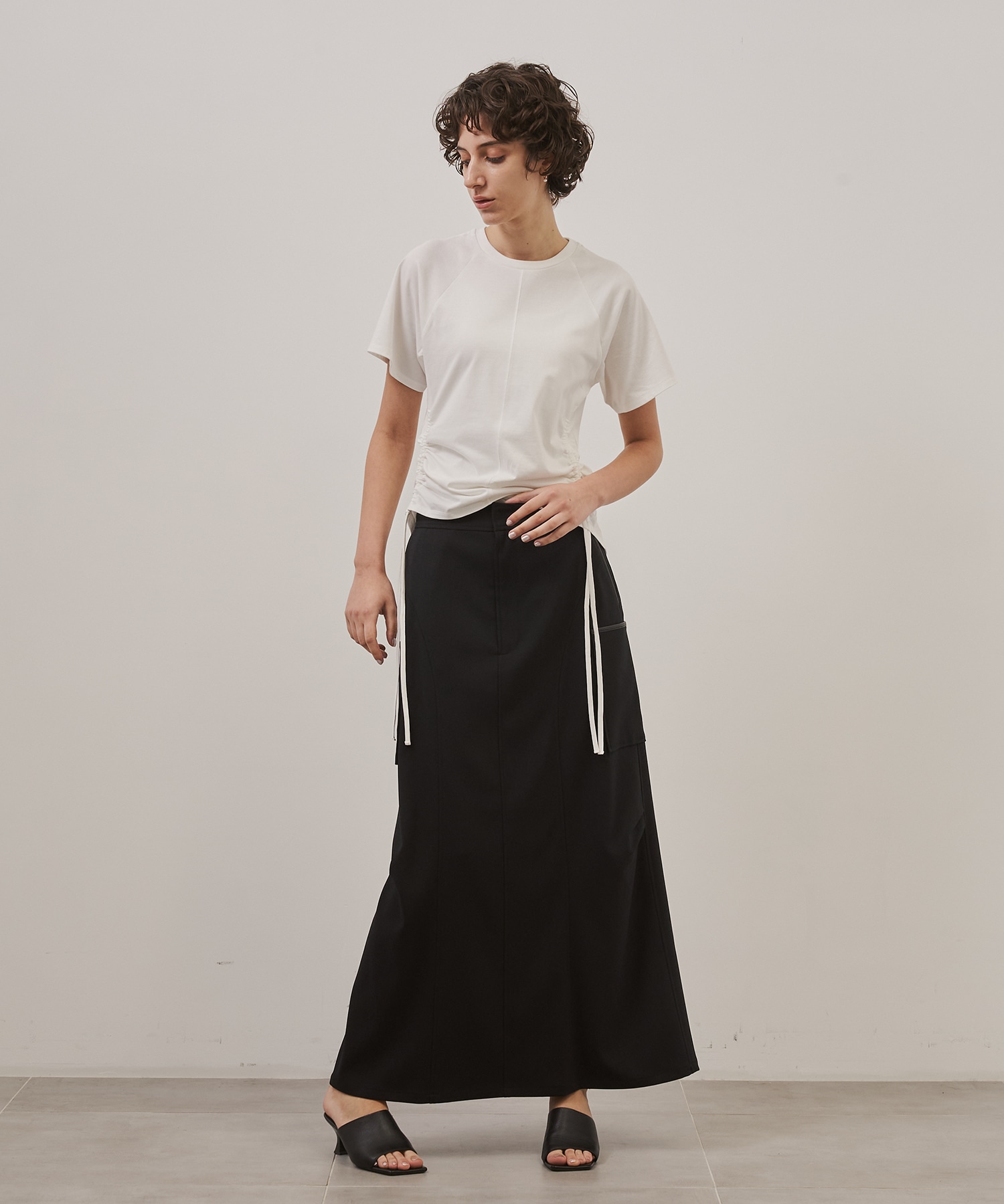 Side Drawstring Tee