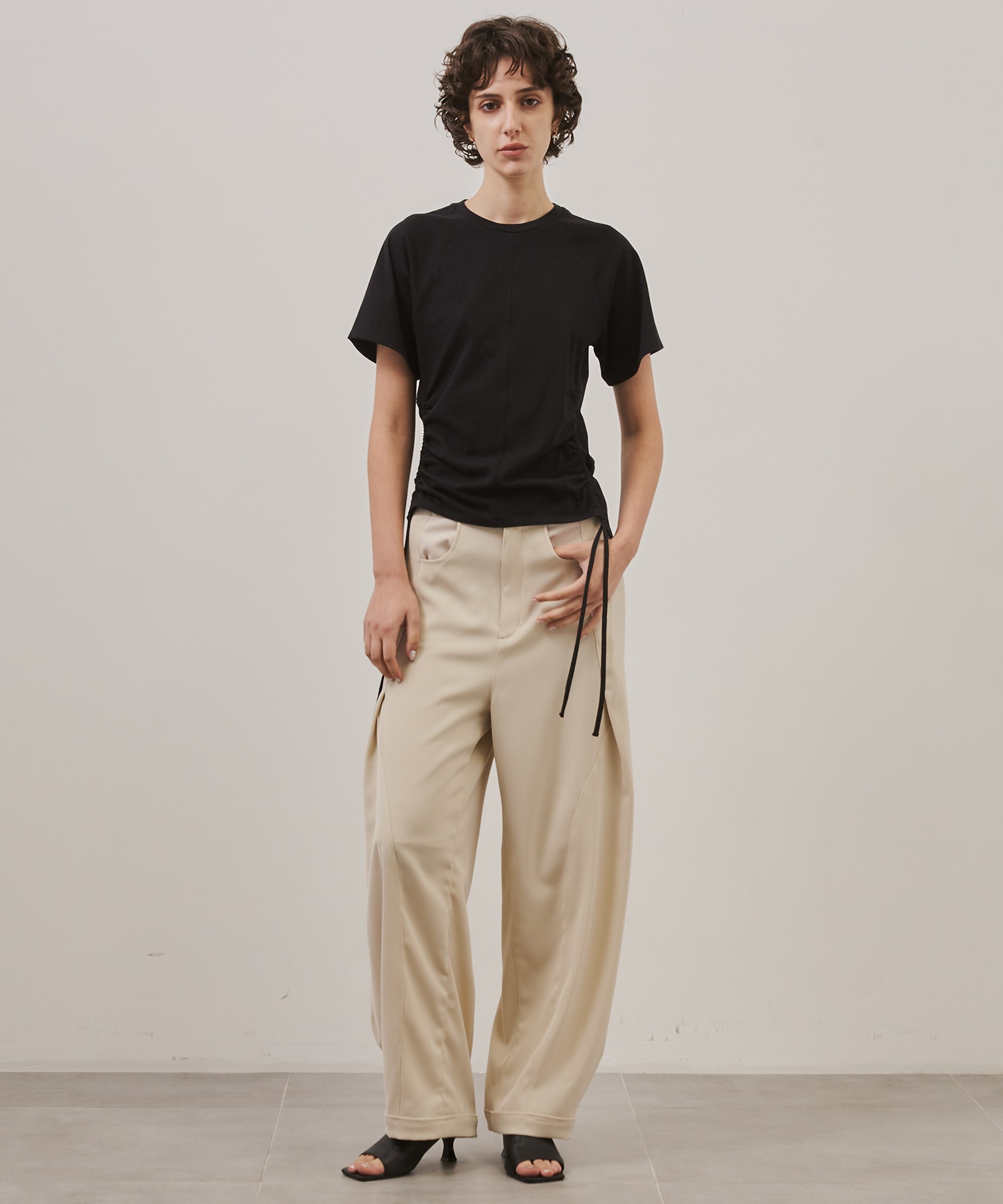 Side Drawstring Tee
