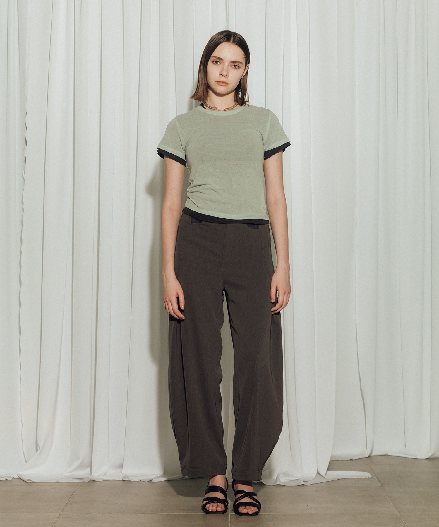 Two Pieces Compact Tee