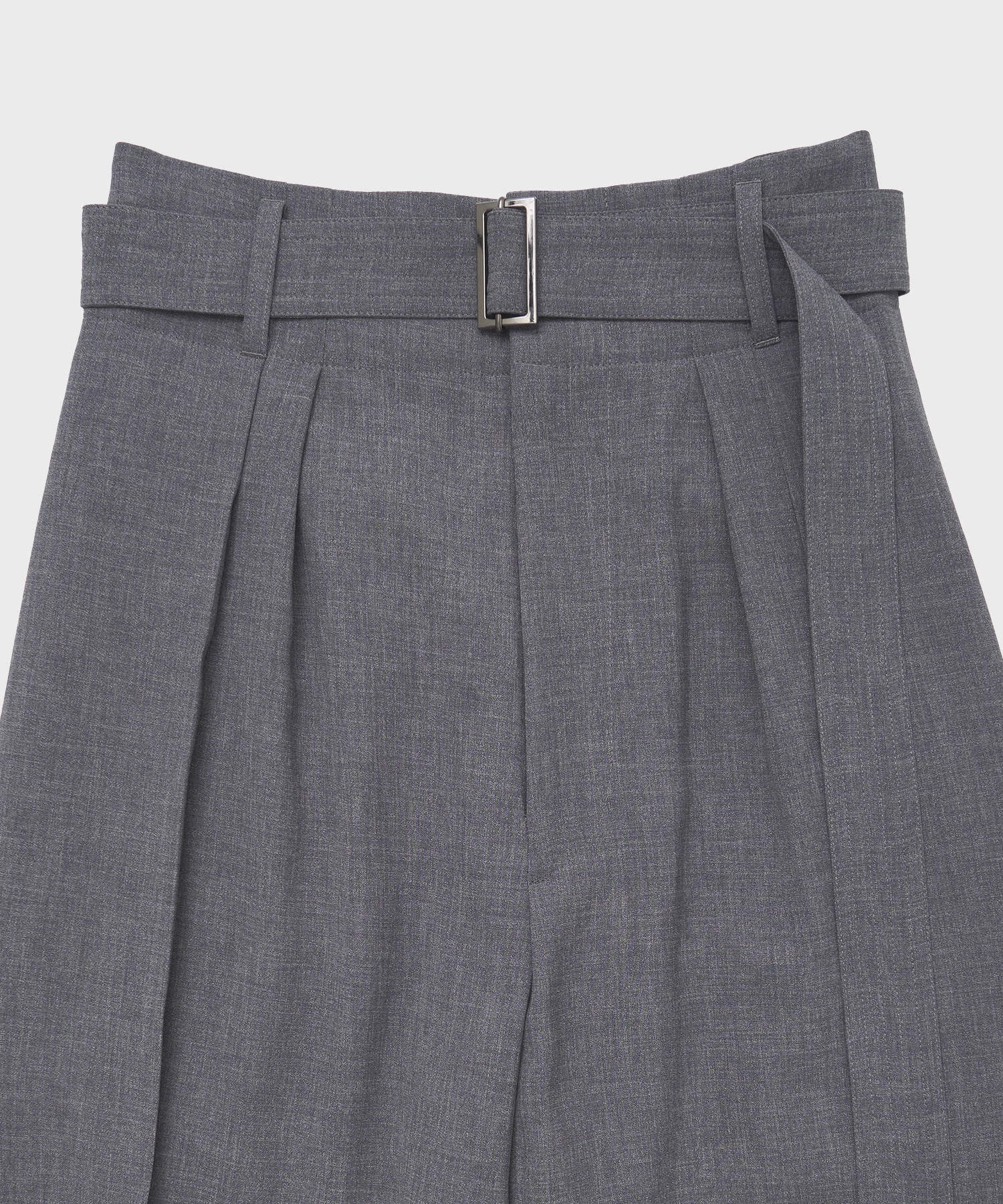 Belt Tuck Pants