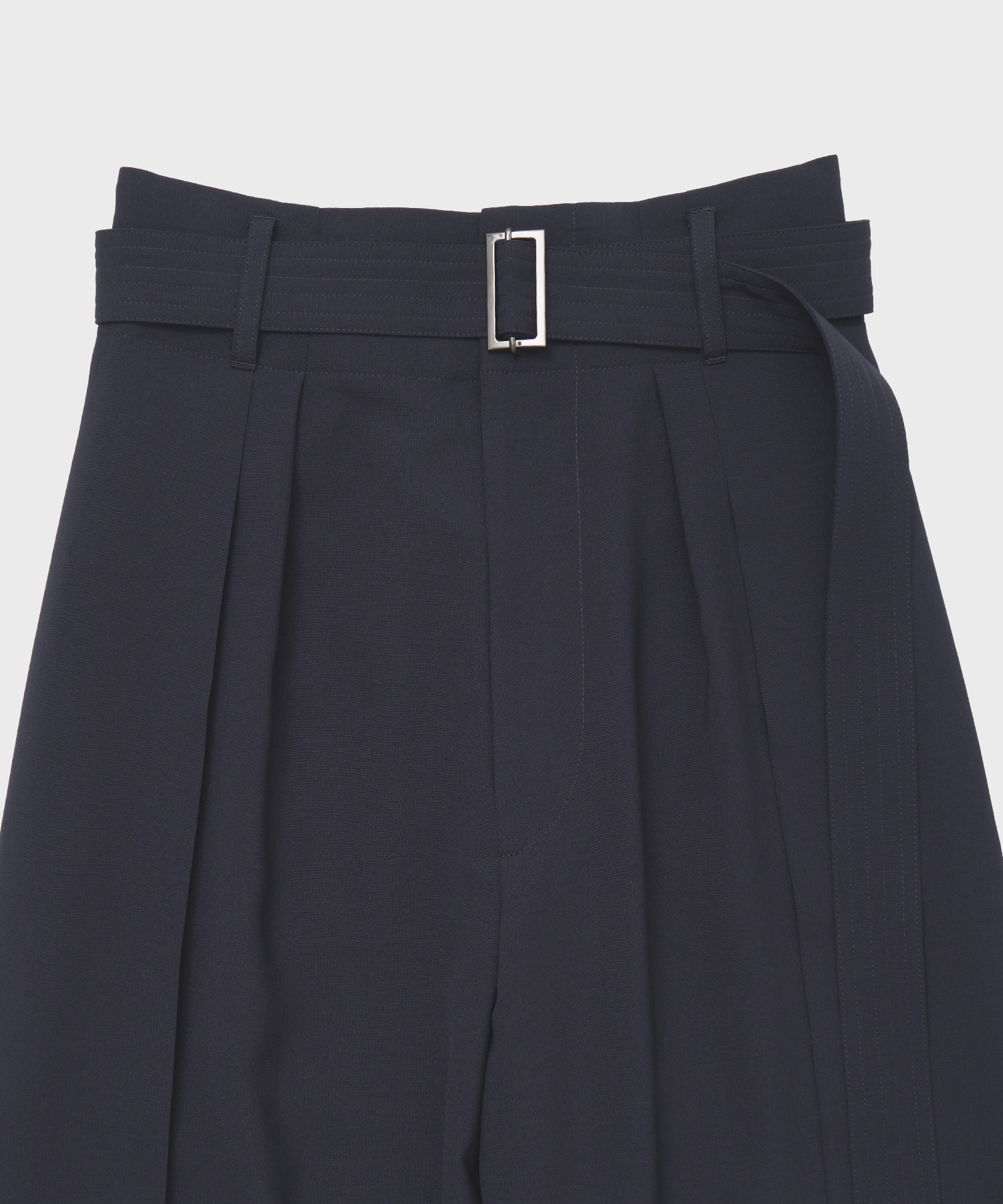 Belt Tuck Pants