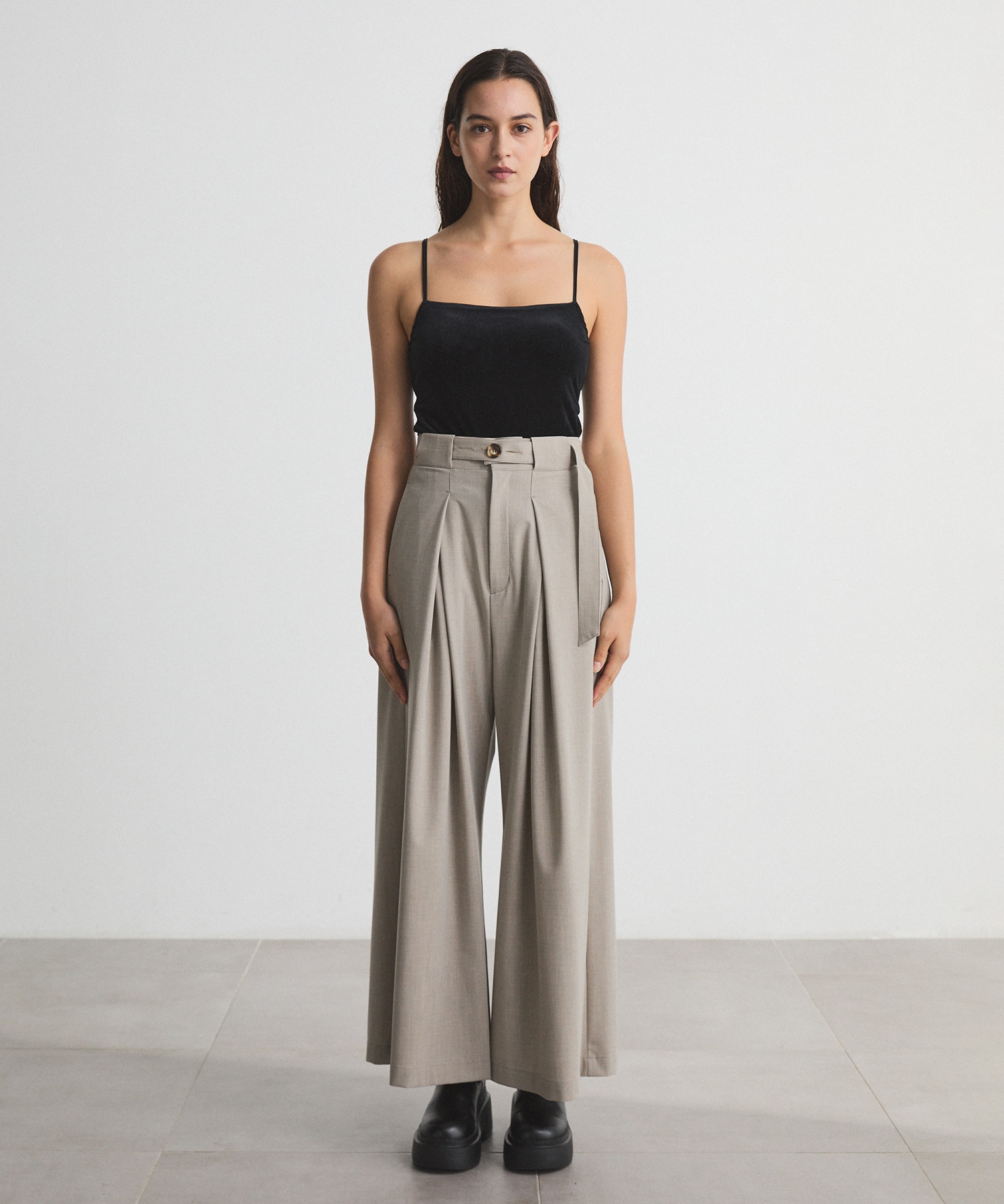 Sheer Velour Camisole