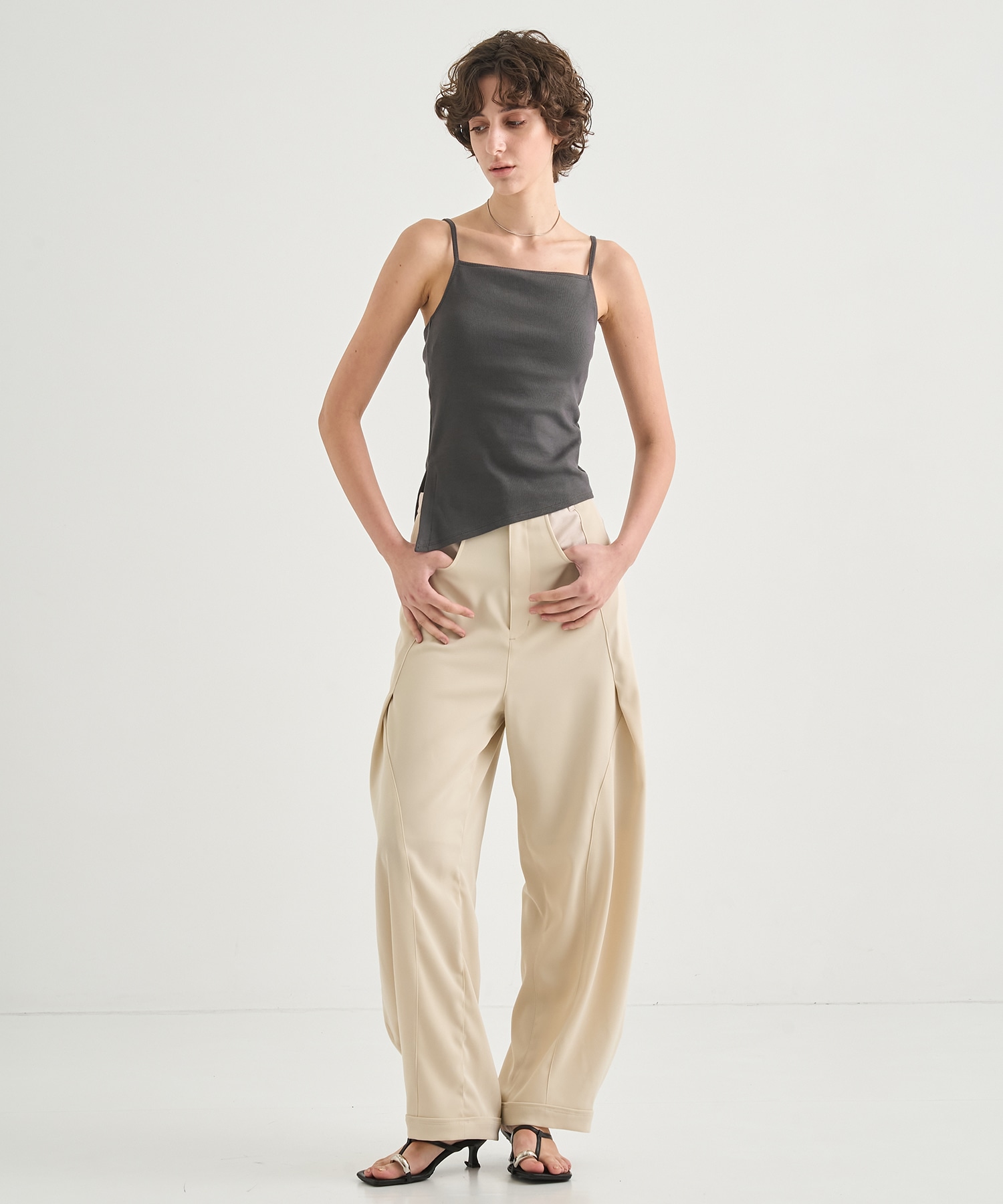 Rib Cup In Camisole