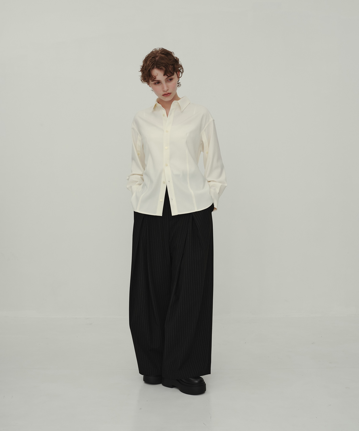 Slit Belt Shirt
