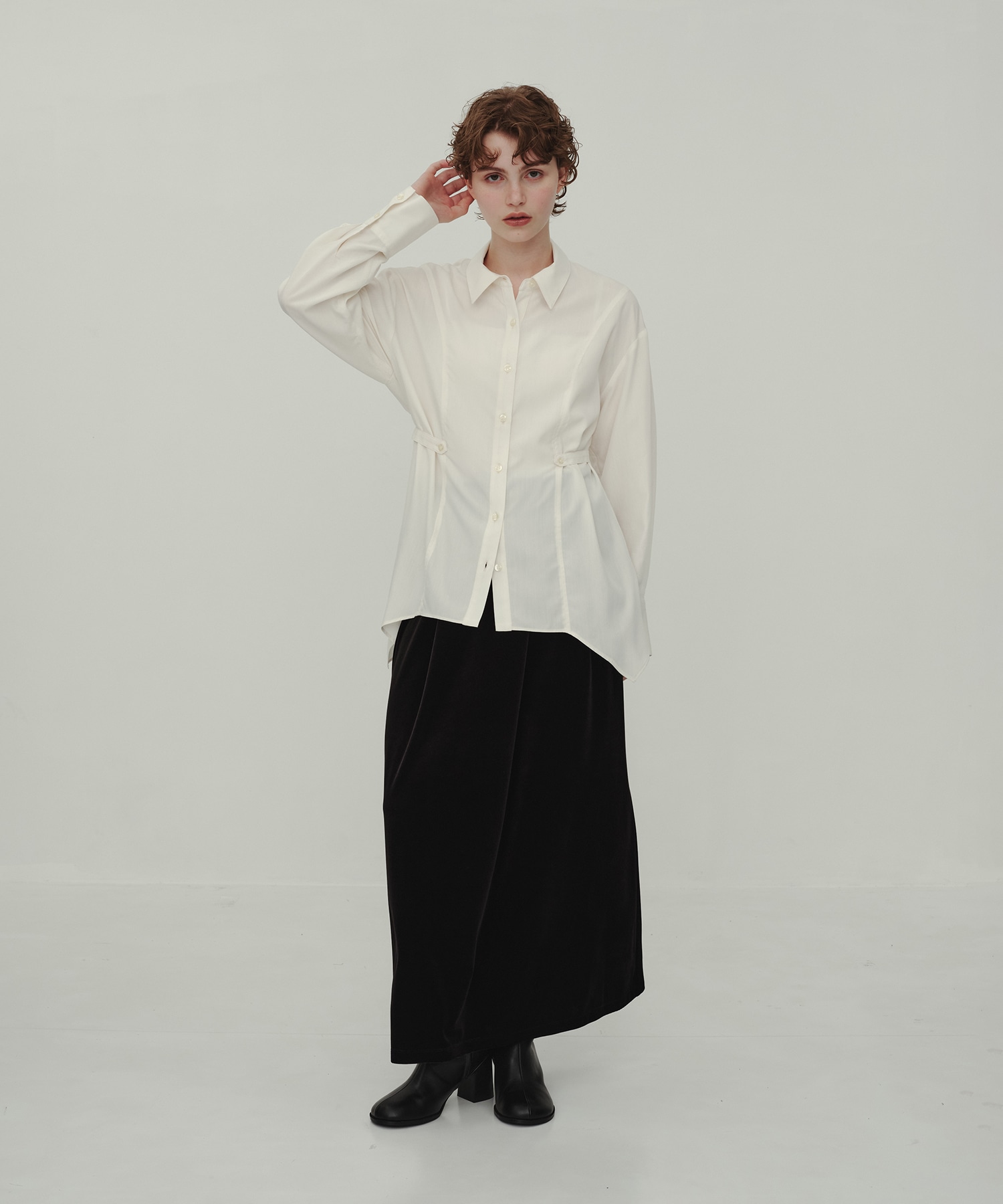 Asymmetry Hem Shirt
