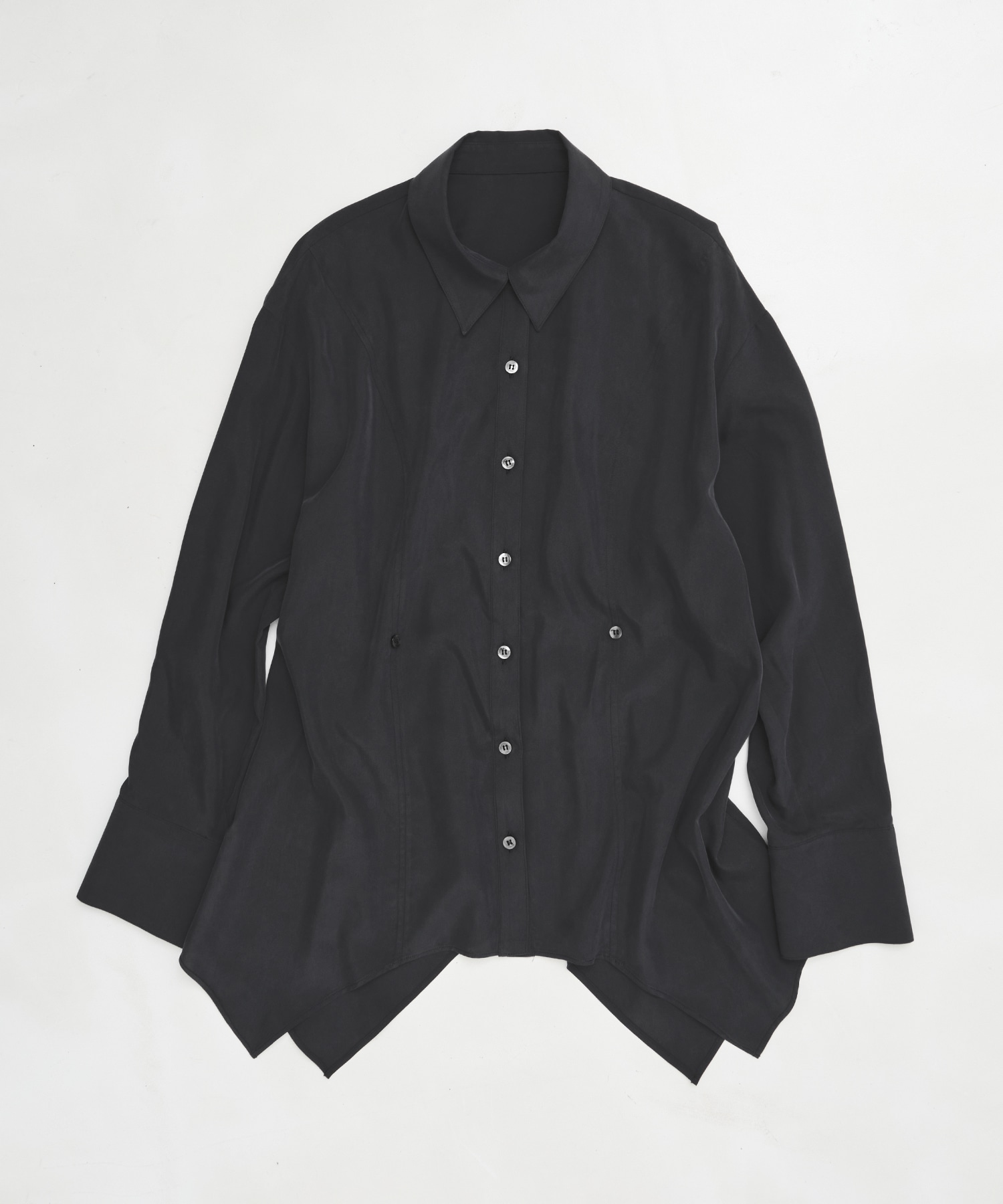 Asymmetry Hem Shirt