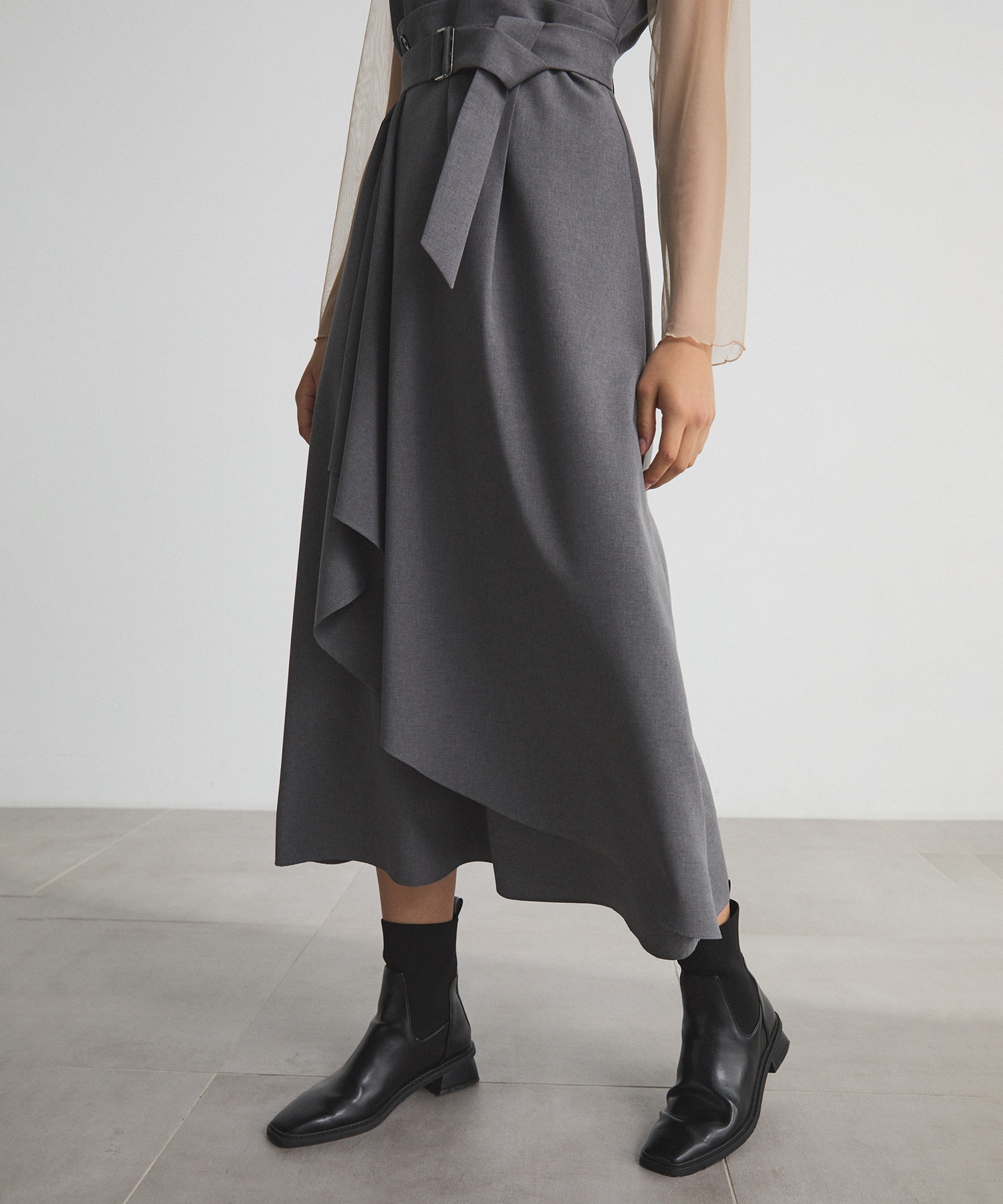 Sheer Docking Dress