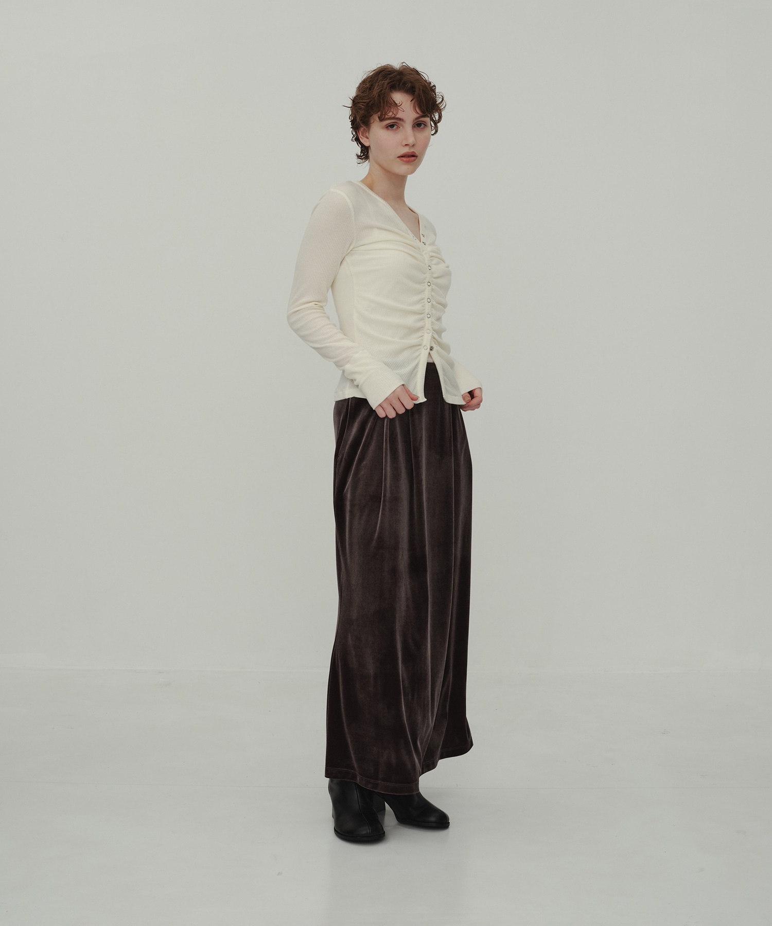 Cashmere Gather Tops