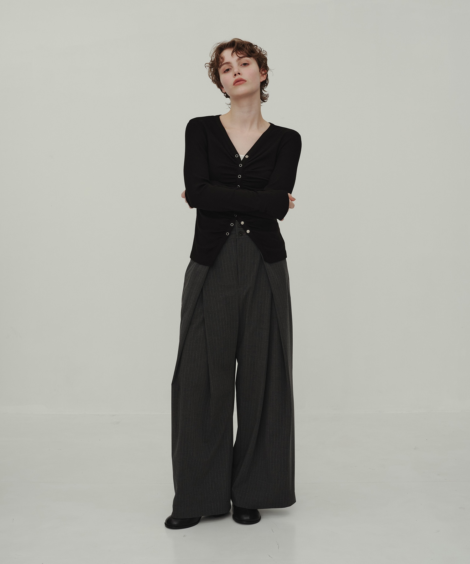 Cashmere Gather Tops