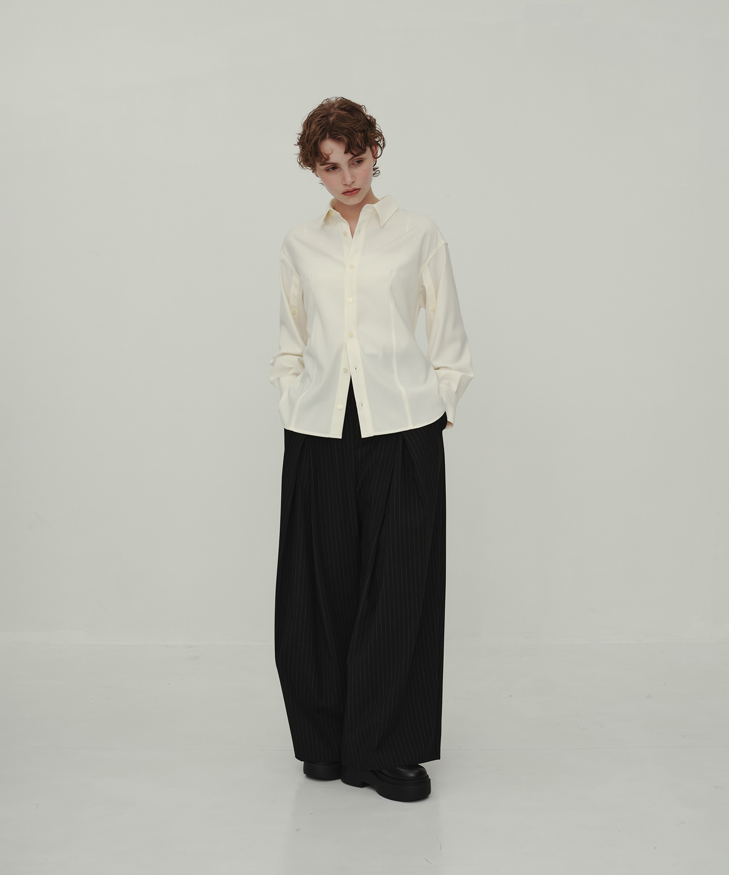 Striped Wide Pants