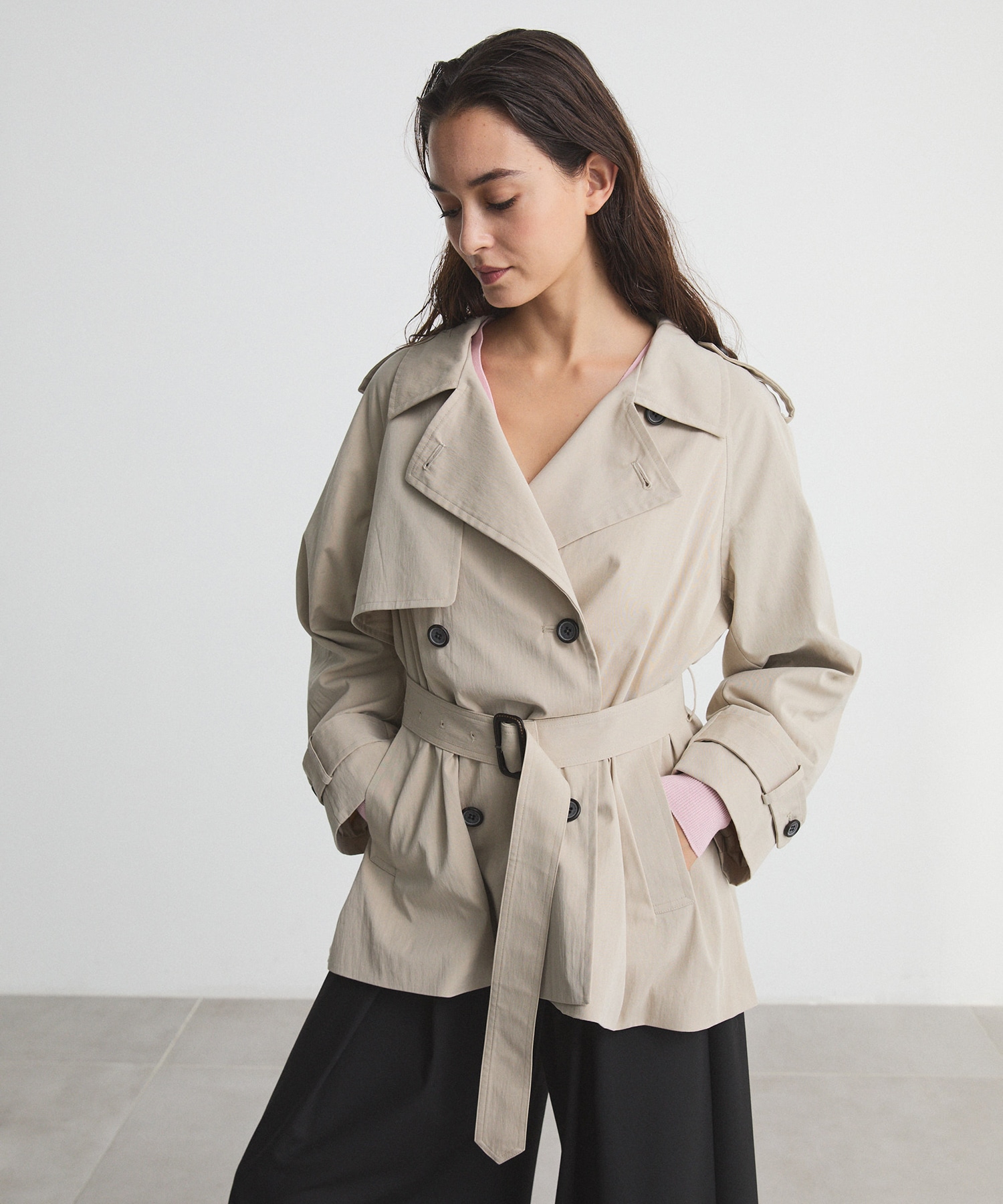Short Trench Coat