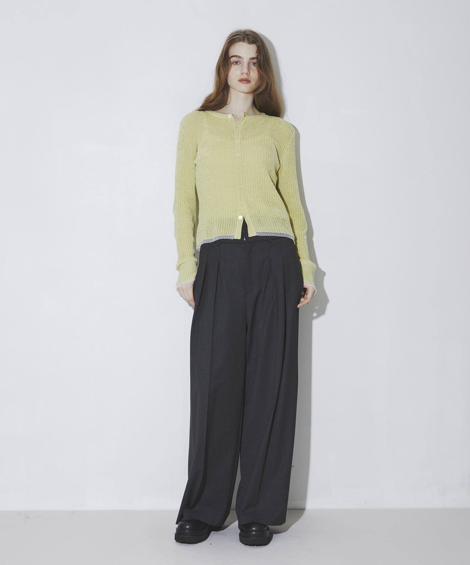 Chenille Knit Cardigan