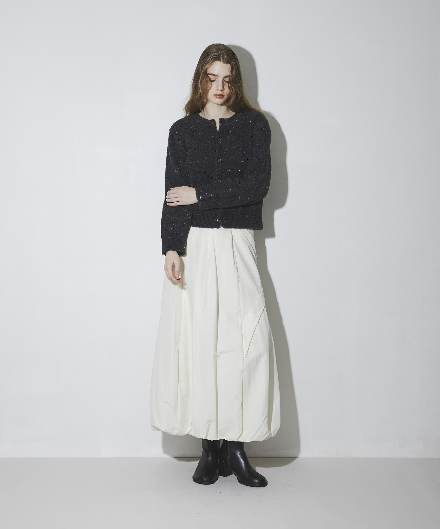 Glitter Shaggy Cardigan