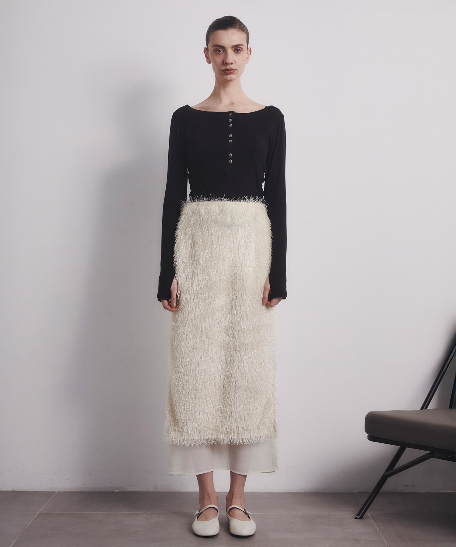 Scarf Wrapped Fringe SK