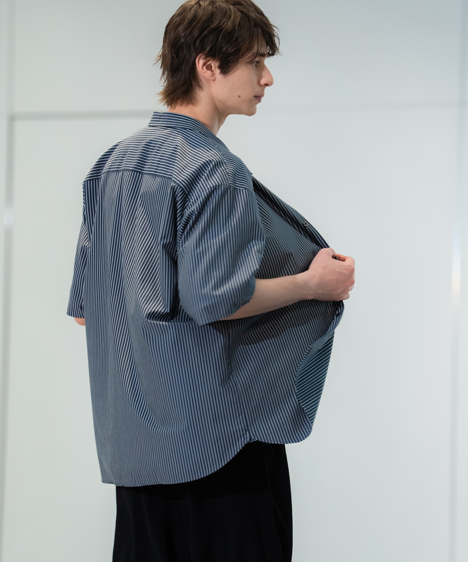 KANEMASA KNIT S/Sシャツ