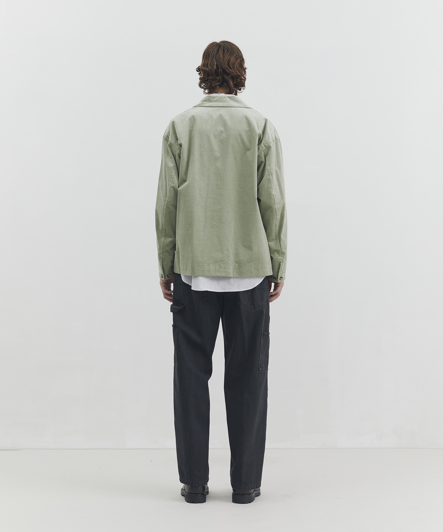 コーデュロイカバーオール