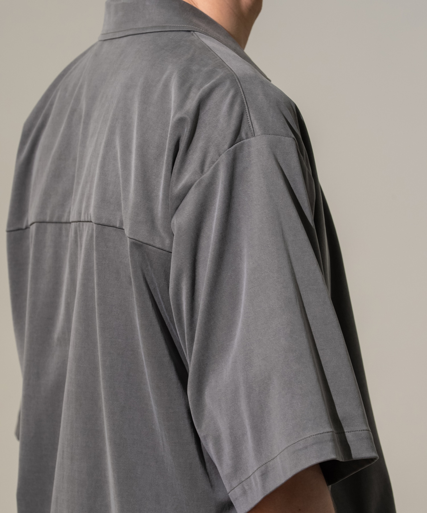 Urban cupro シャツジャケット