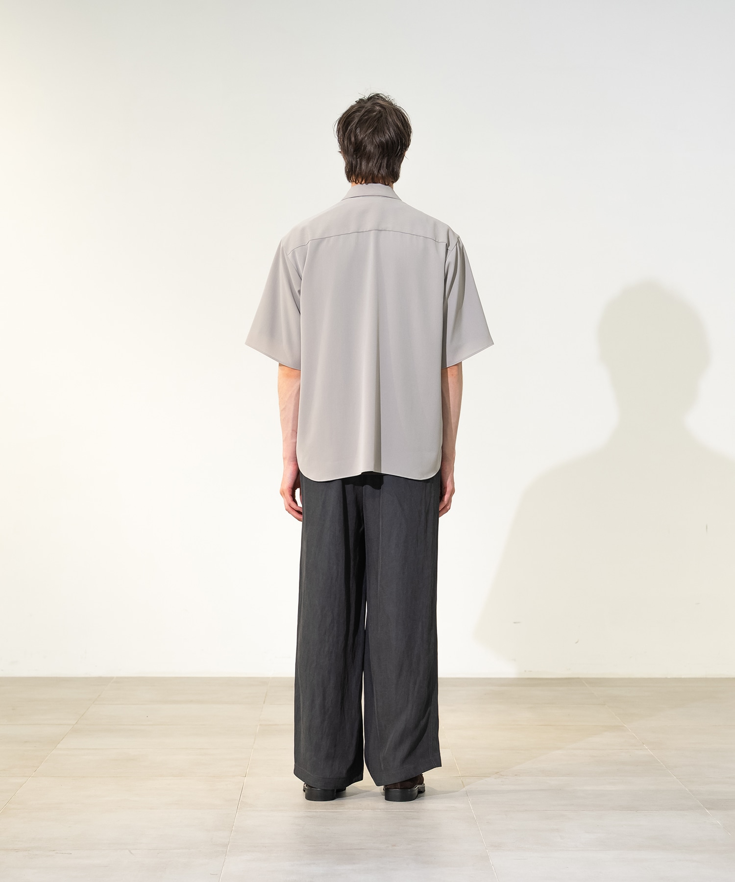 Air pleats リラックスS/Sシャツ