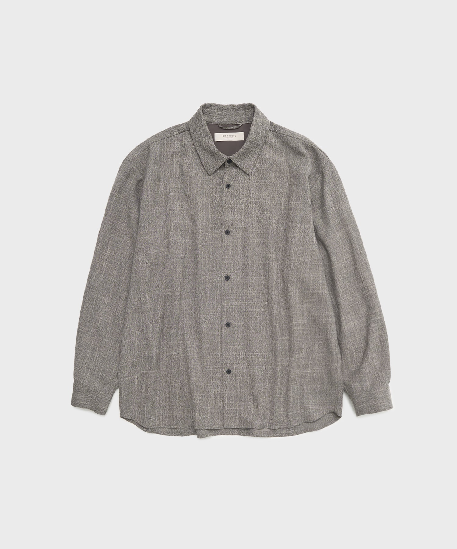 Easy tweed シャツ