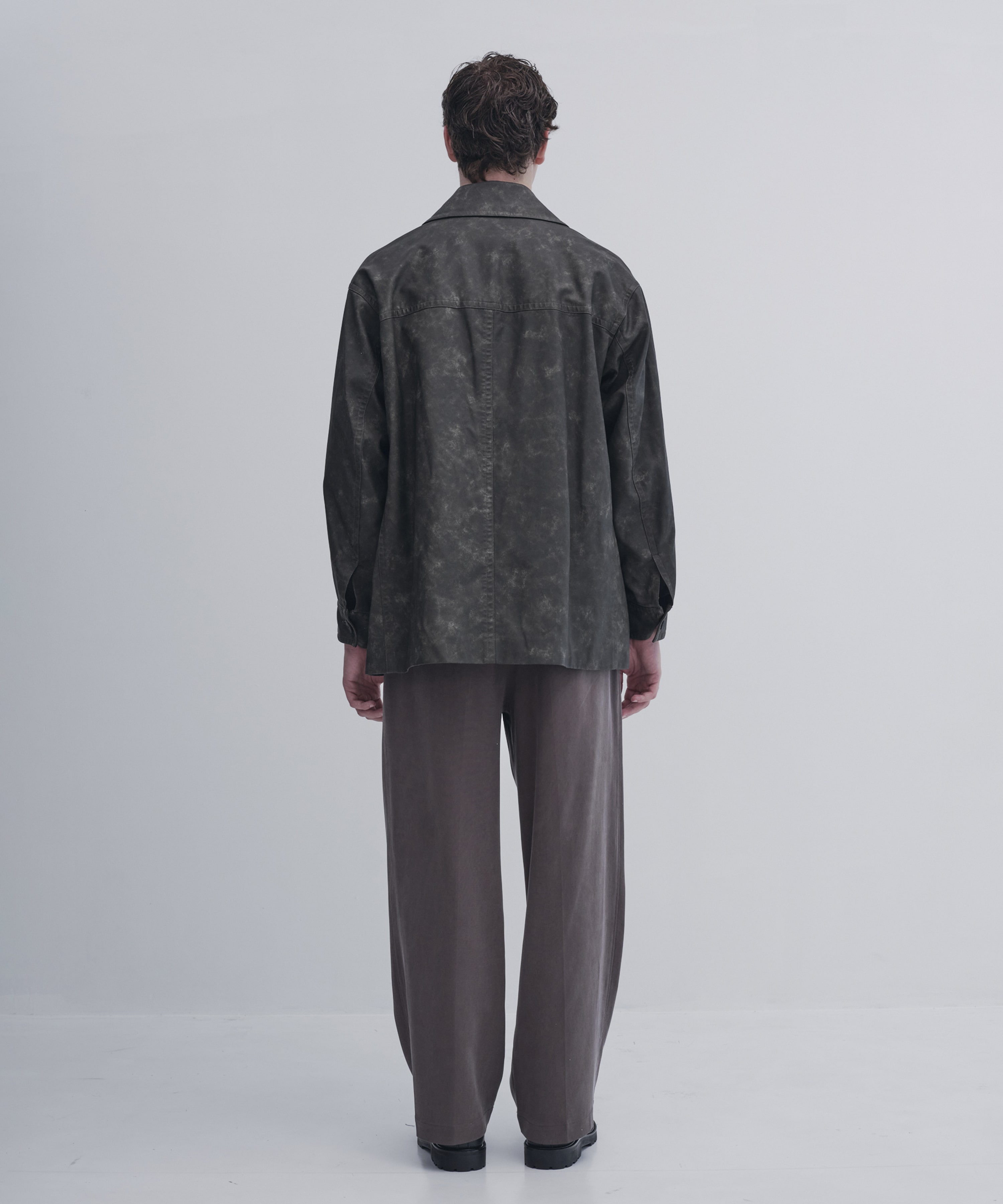 ヴィンテージレザー ランチコート