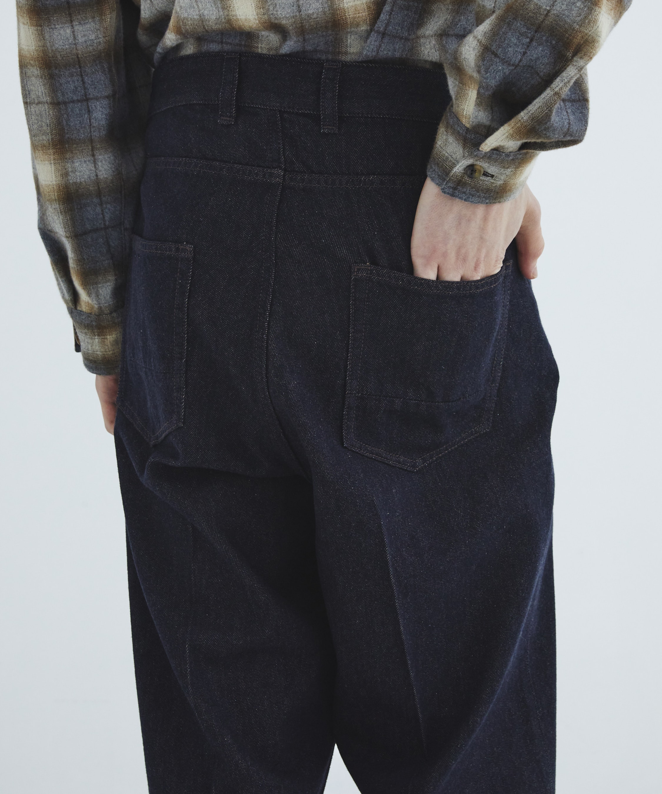 Cashmere denim パンツ