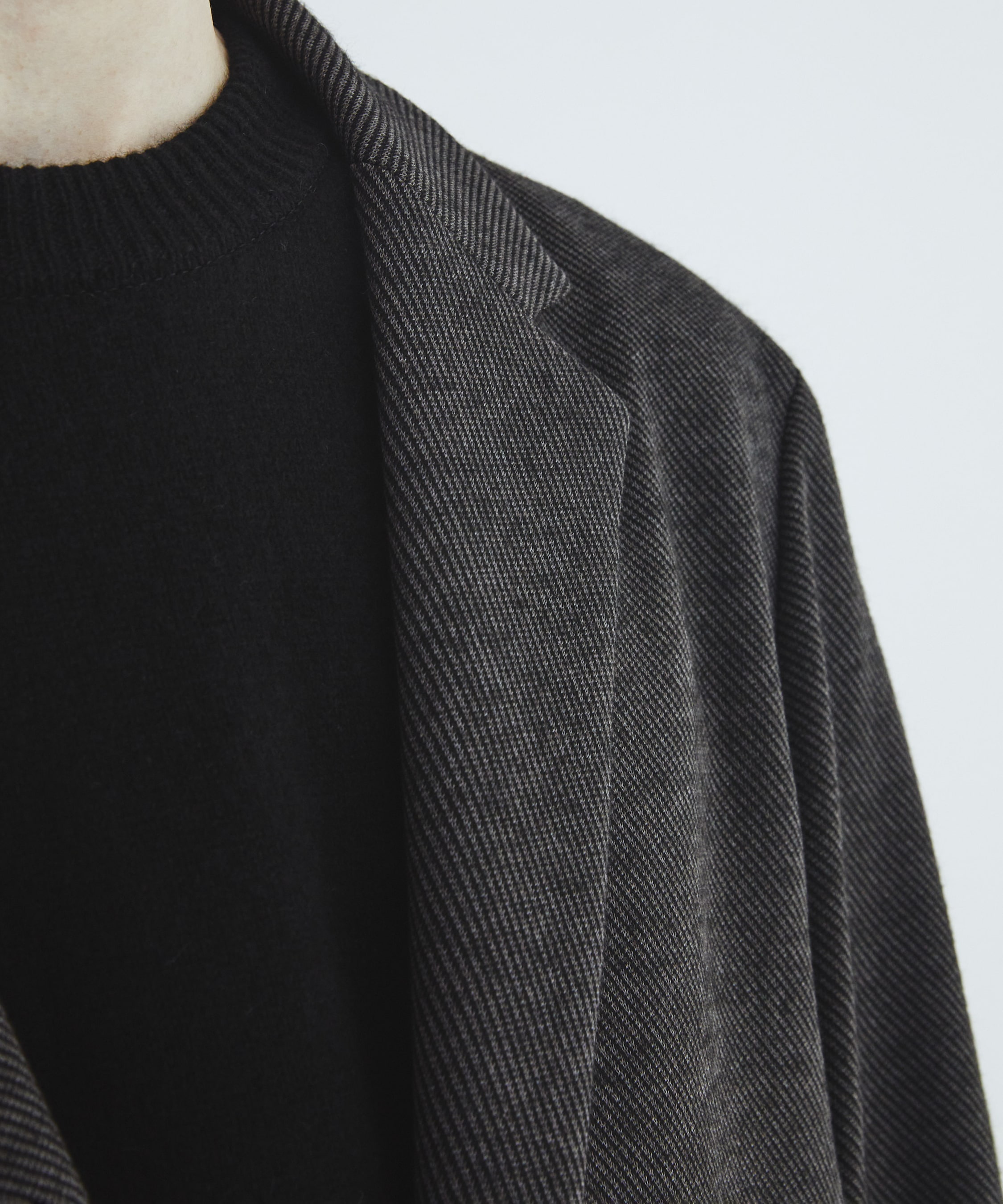 KANEMASA KNITウールネルJKT