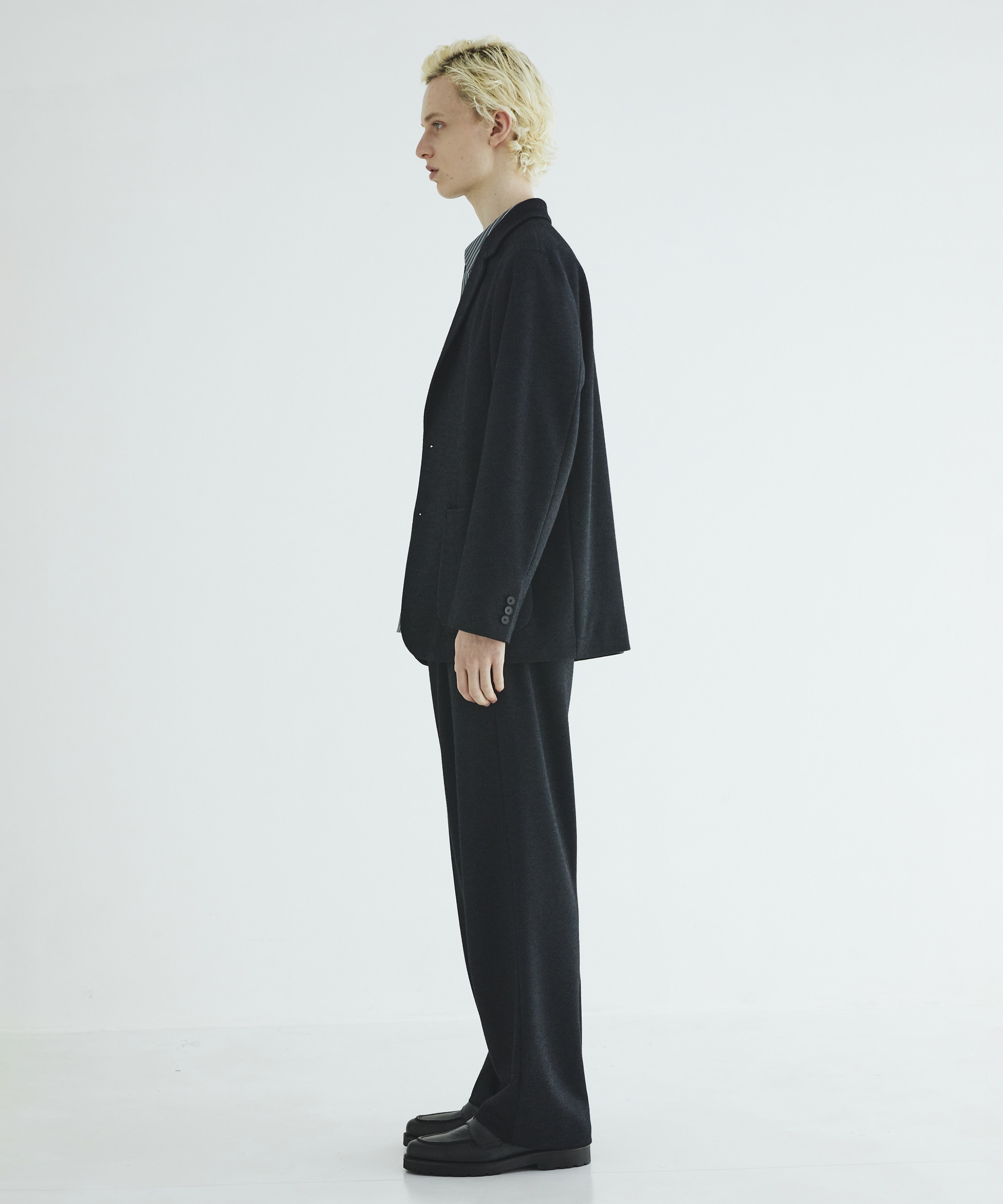 KANEMASA KNITウールネルJKT