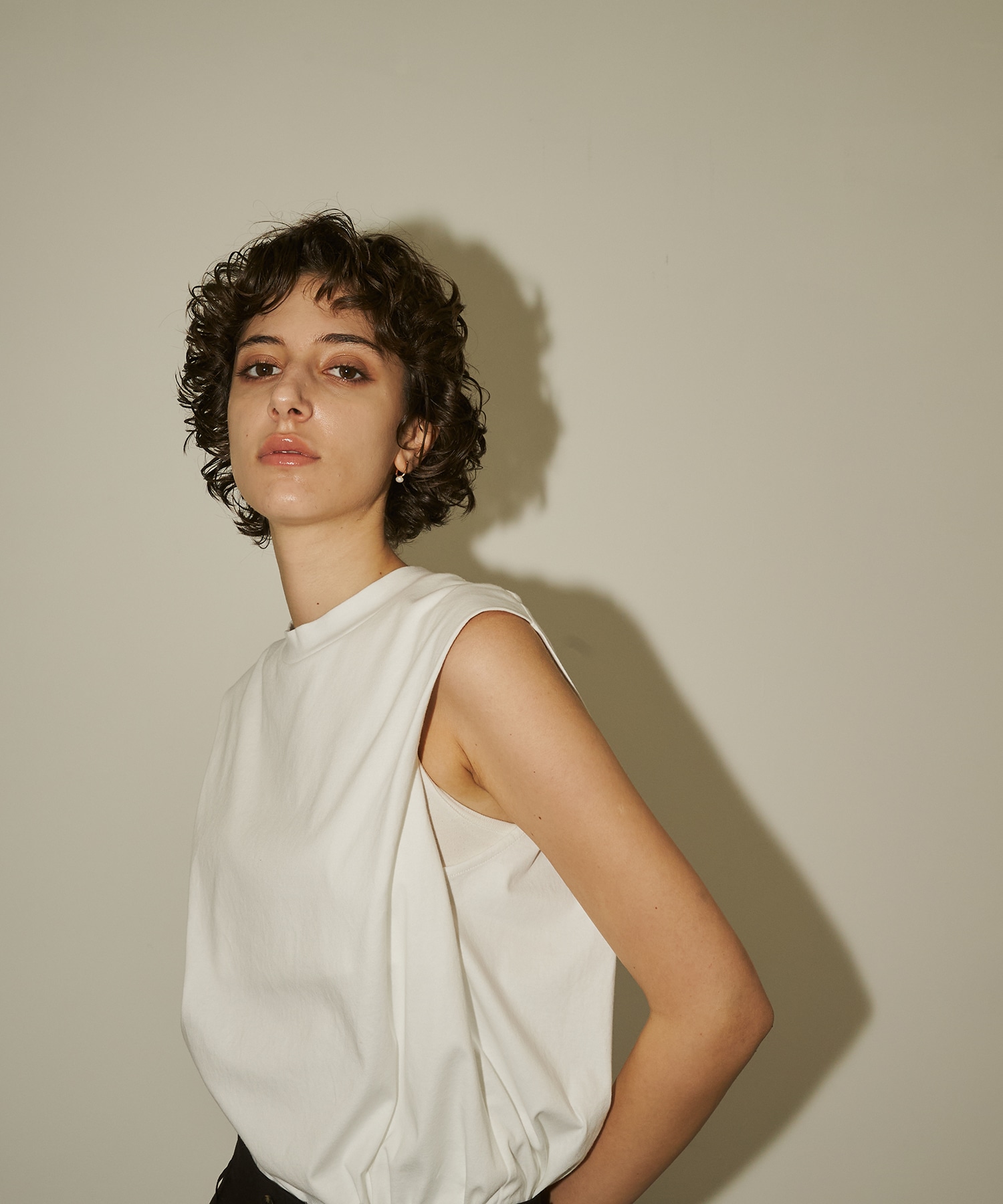 Cape Nosleeve Tshirt