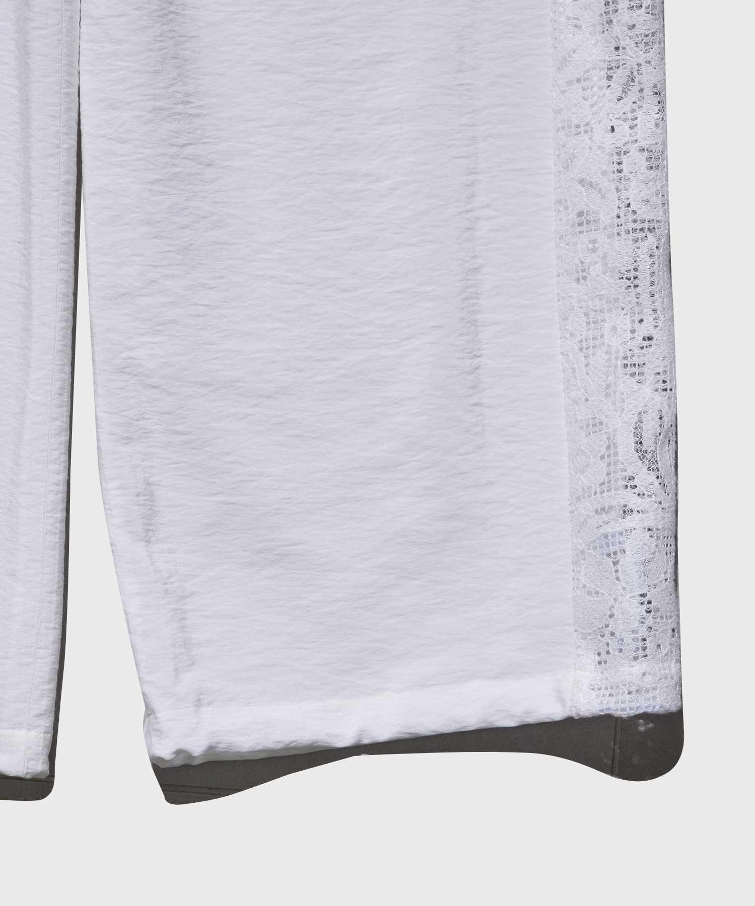 Lace Combination Relax Pants