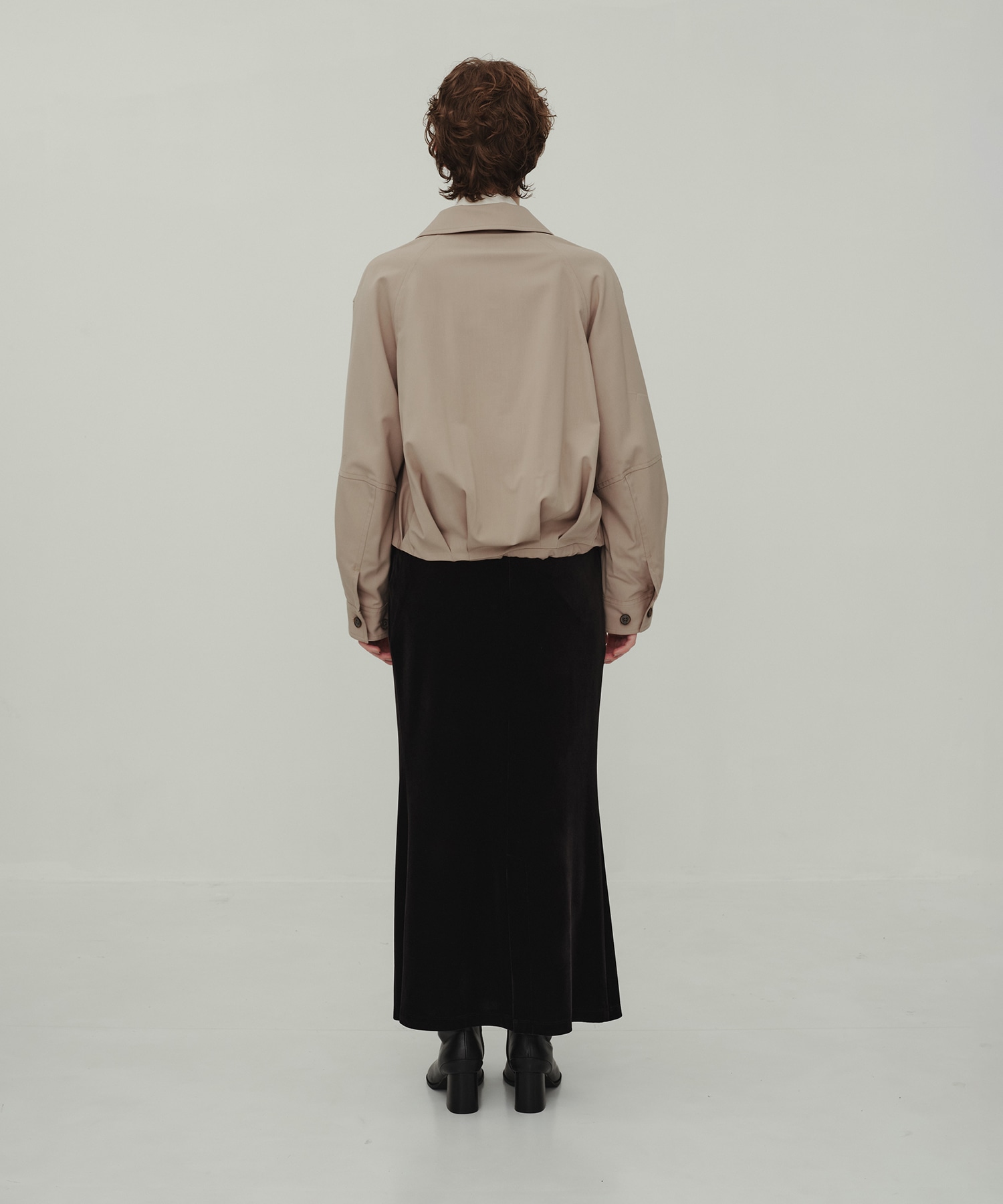 Wool Balloon Blouson