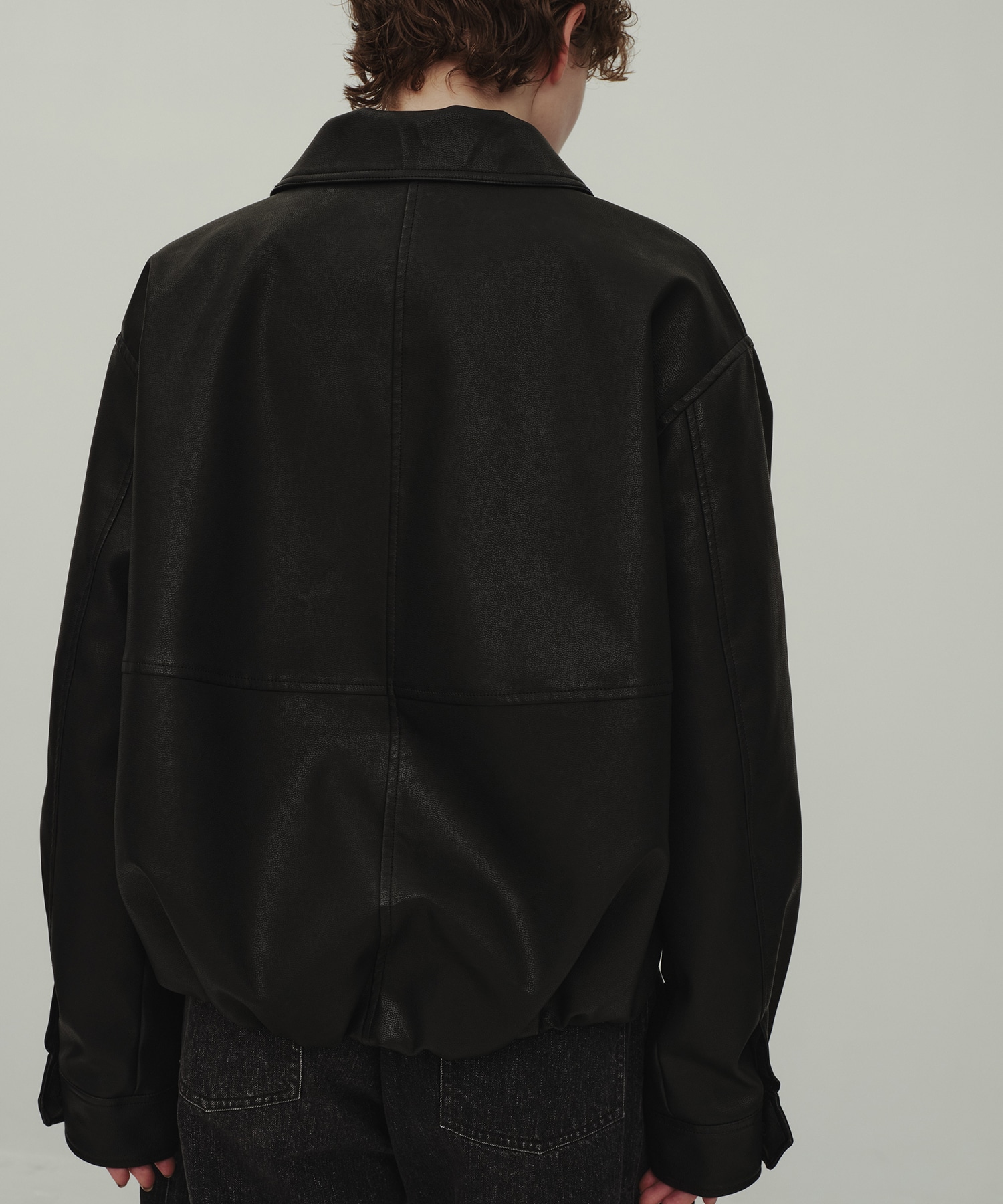 Leather Blouson
