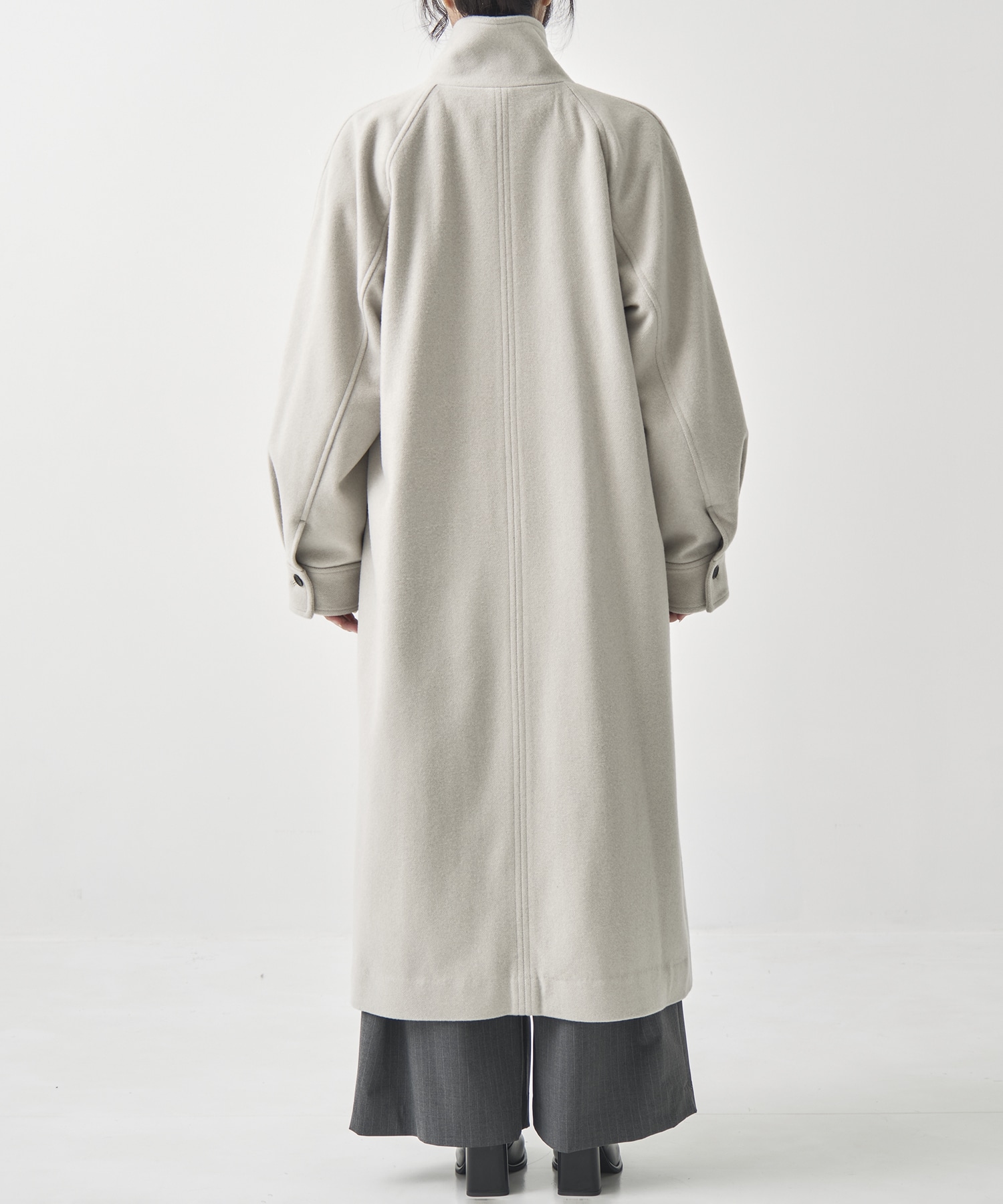 StandCollar Wool Coat