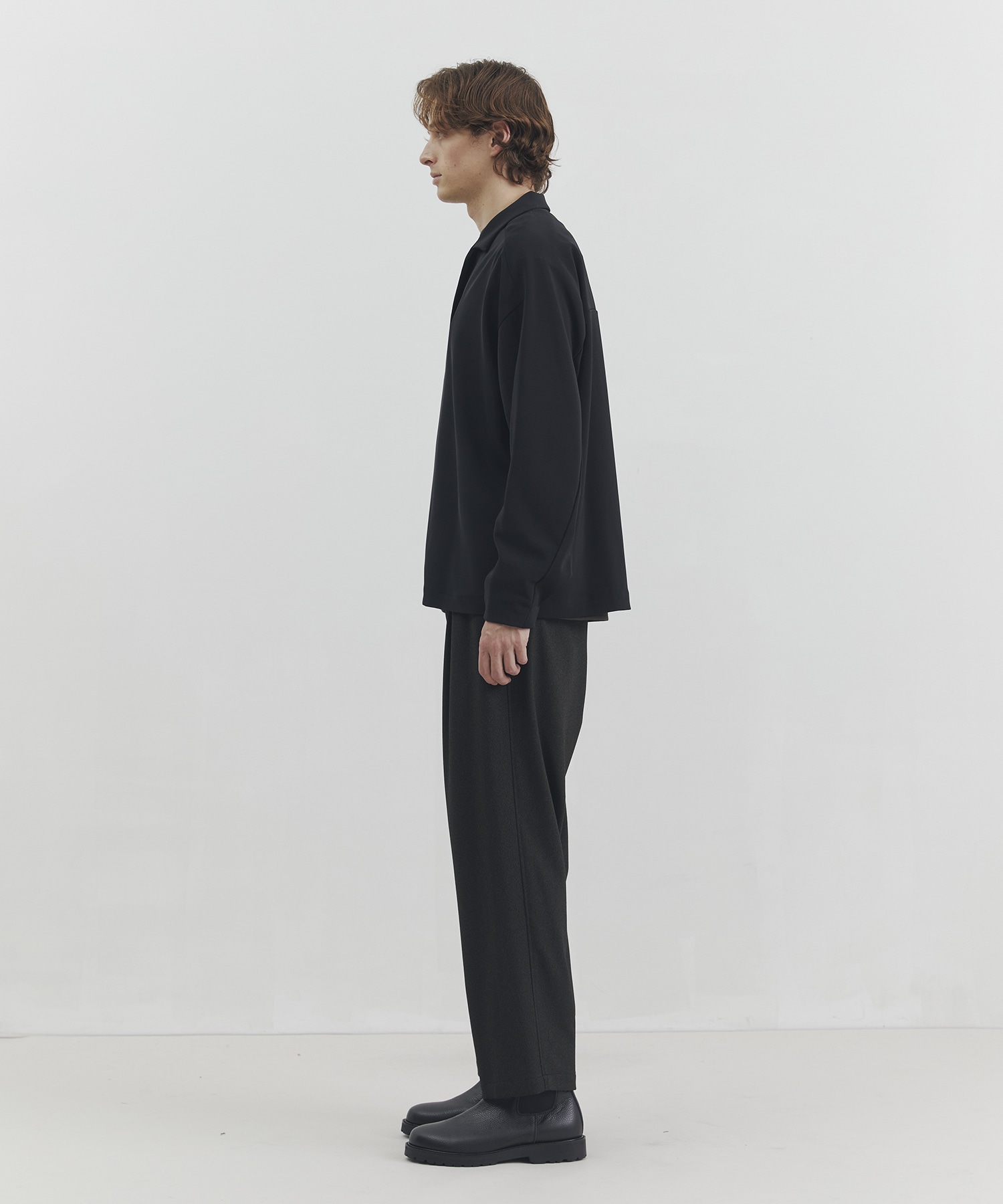 High Count Twillシャツカーディガン