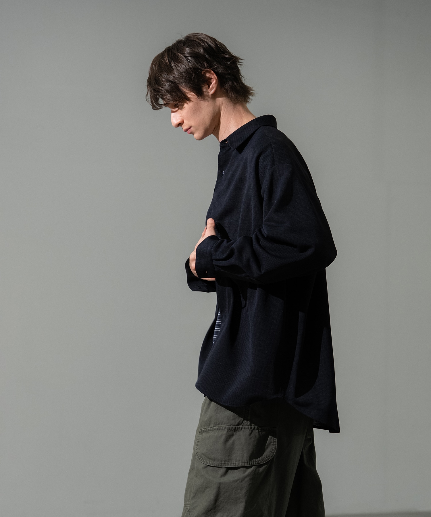 Thin-dry リラックスシャツ
