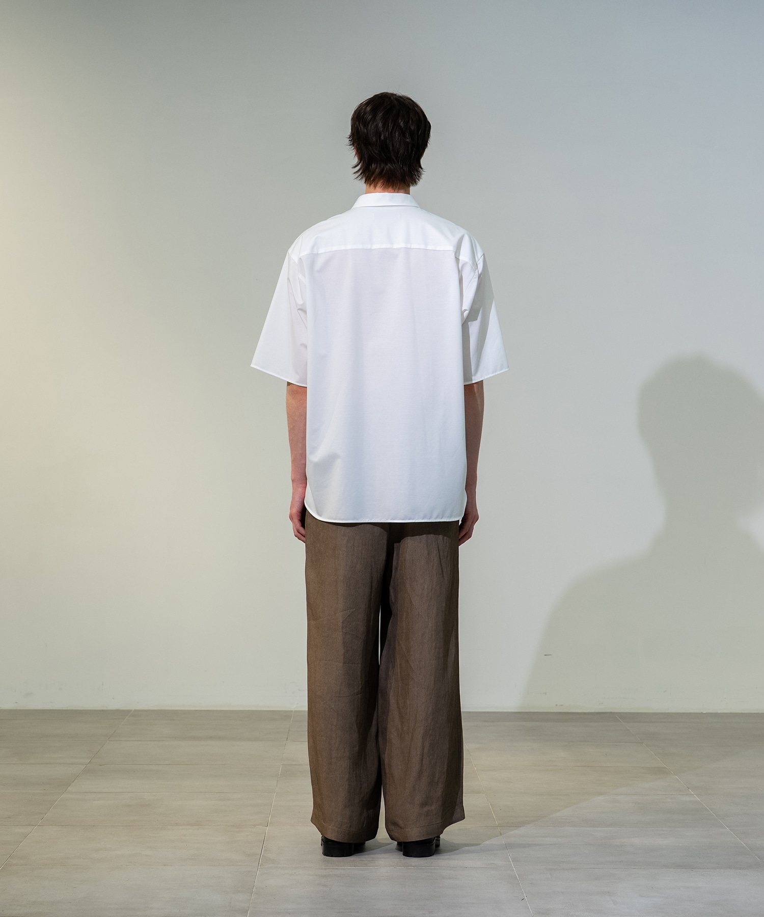 Fade Linen ワイドパンツ