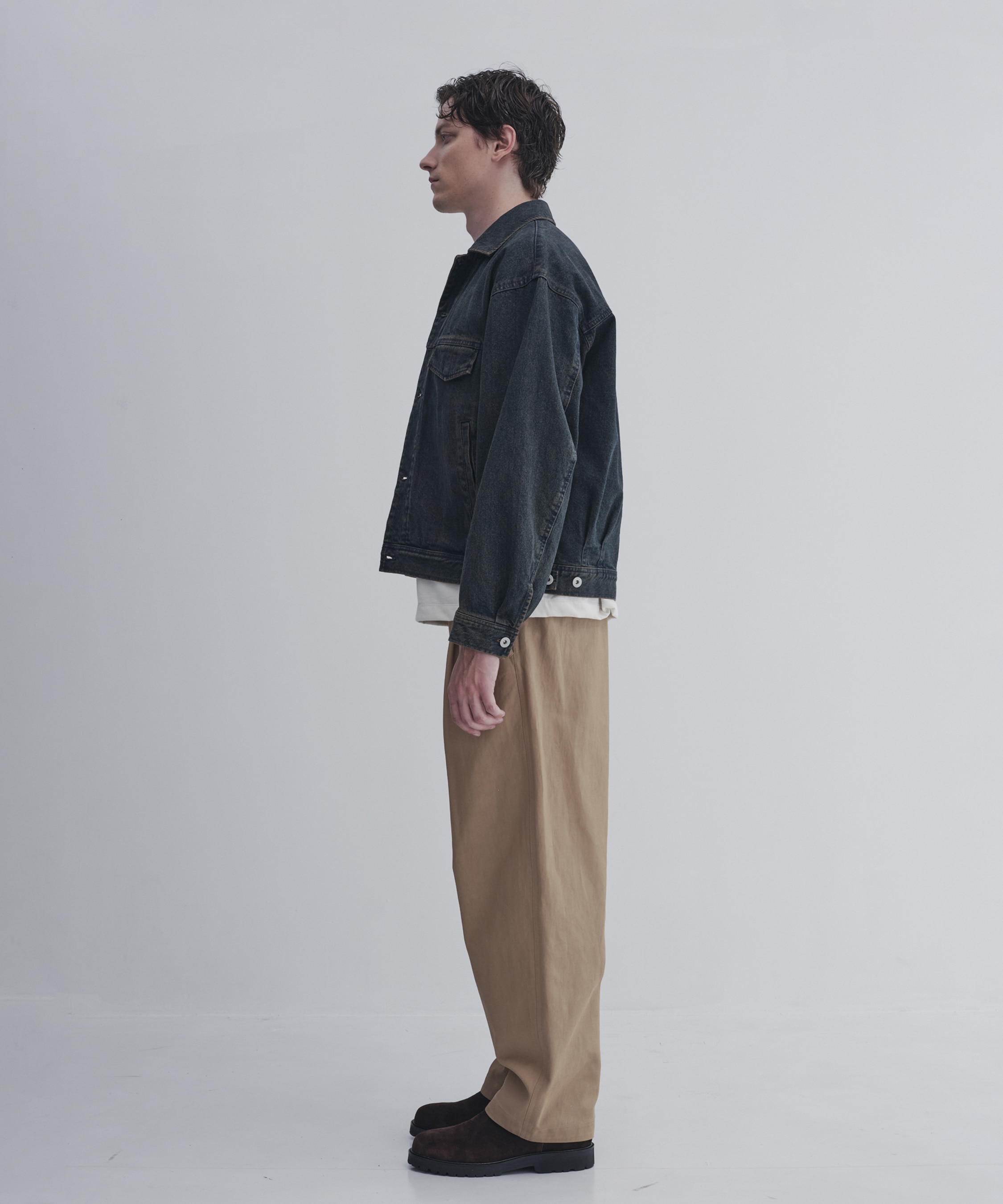 フェードデニムジャケット