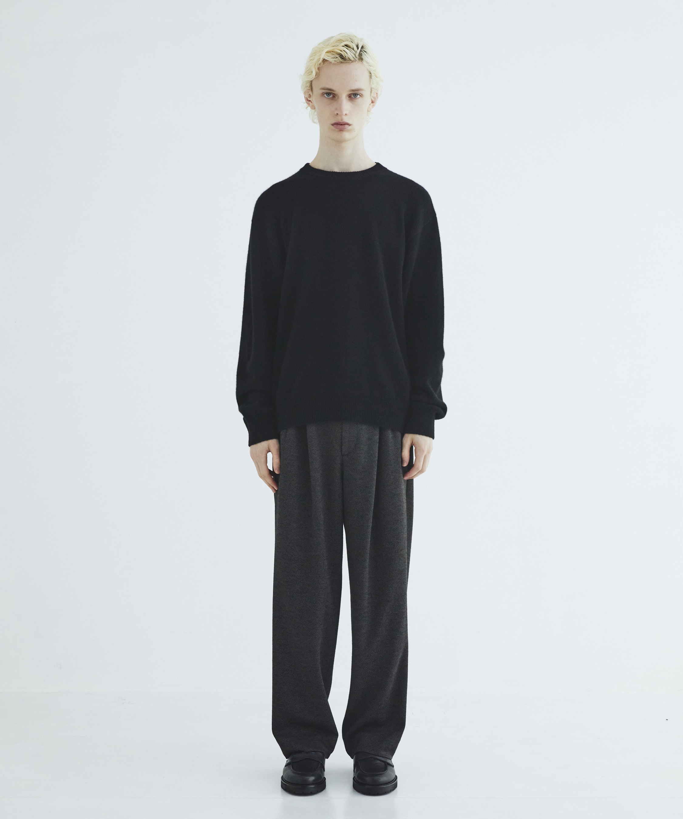 Baby cashmere knit プルオーバー