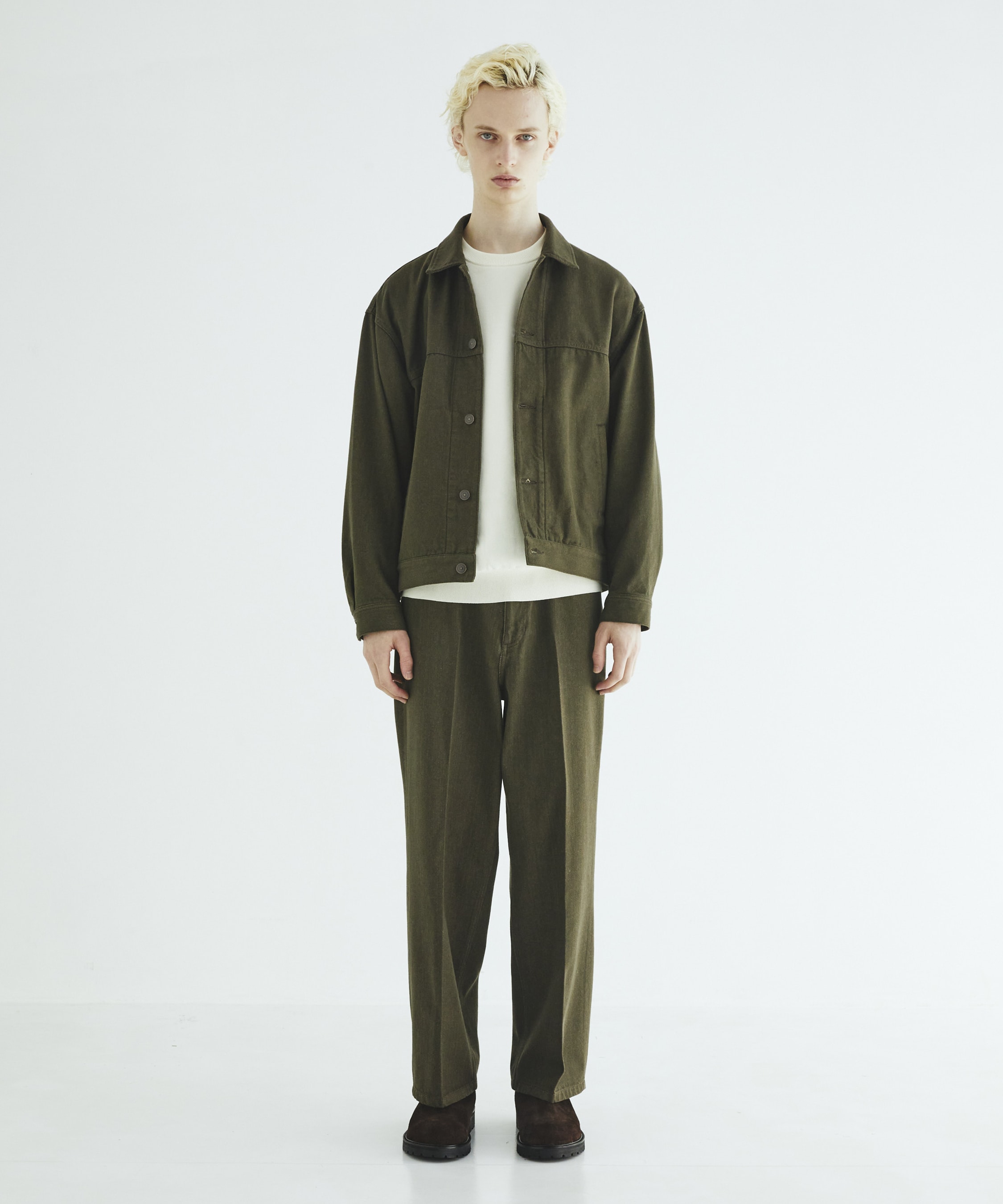 Cashmere denim パンツ