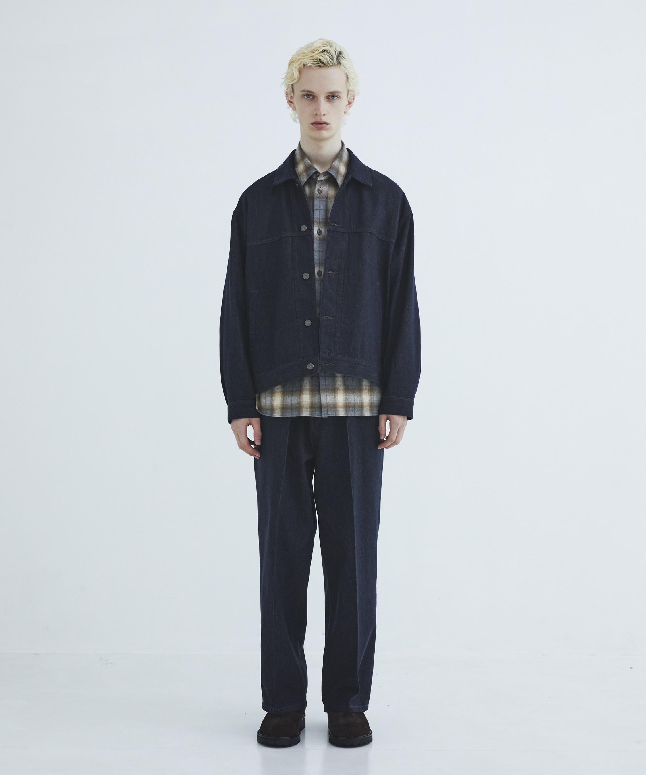 Cashmere denim パンツ