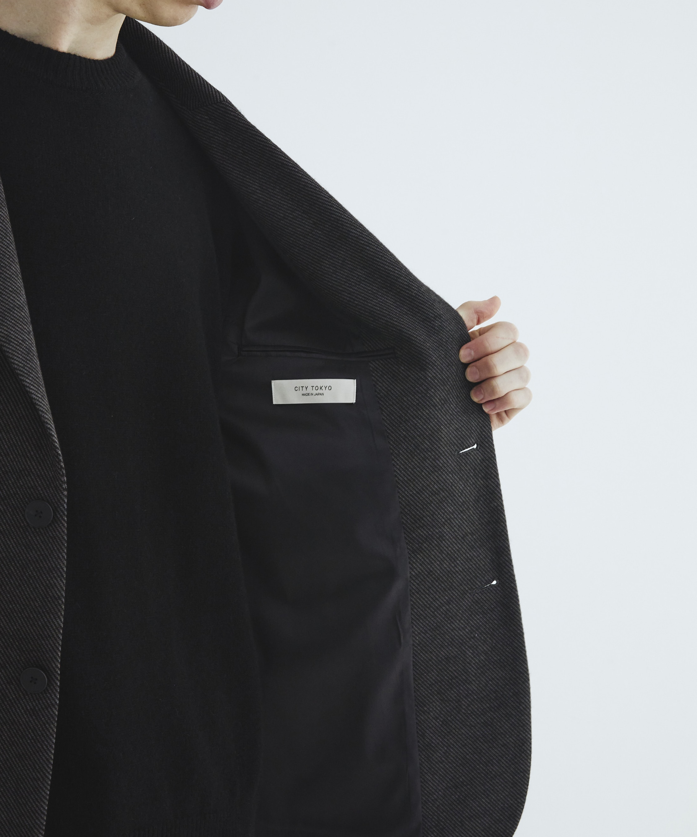 KANEMASA KNITウールネルJKT