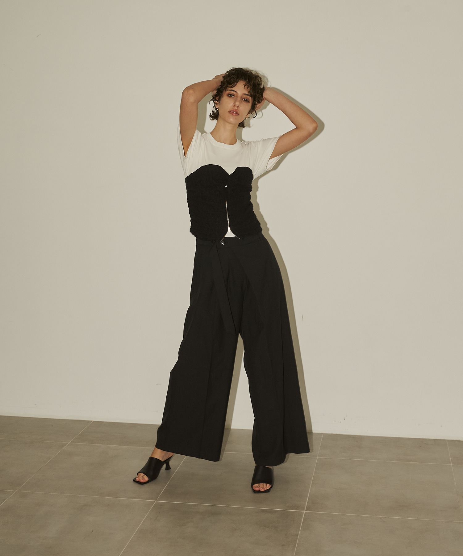 Linen Wrap Pants