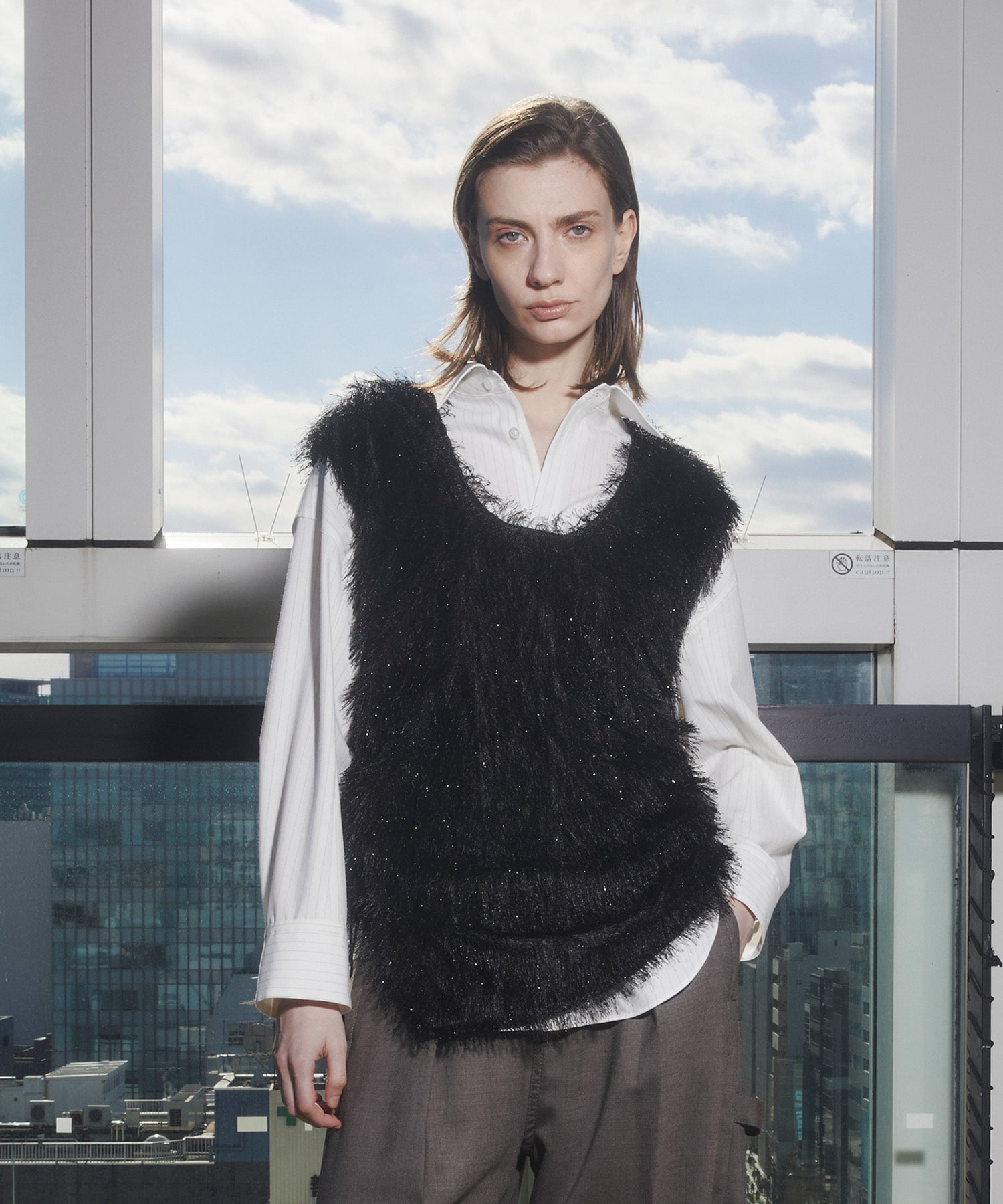 Cashe-coeur 2way Shape Shirt