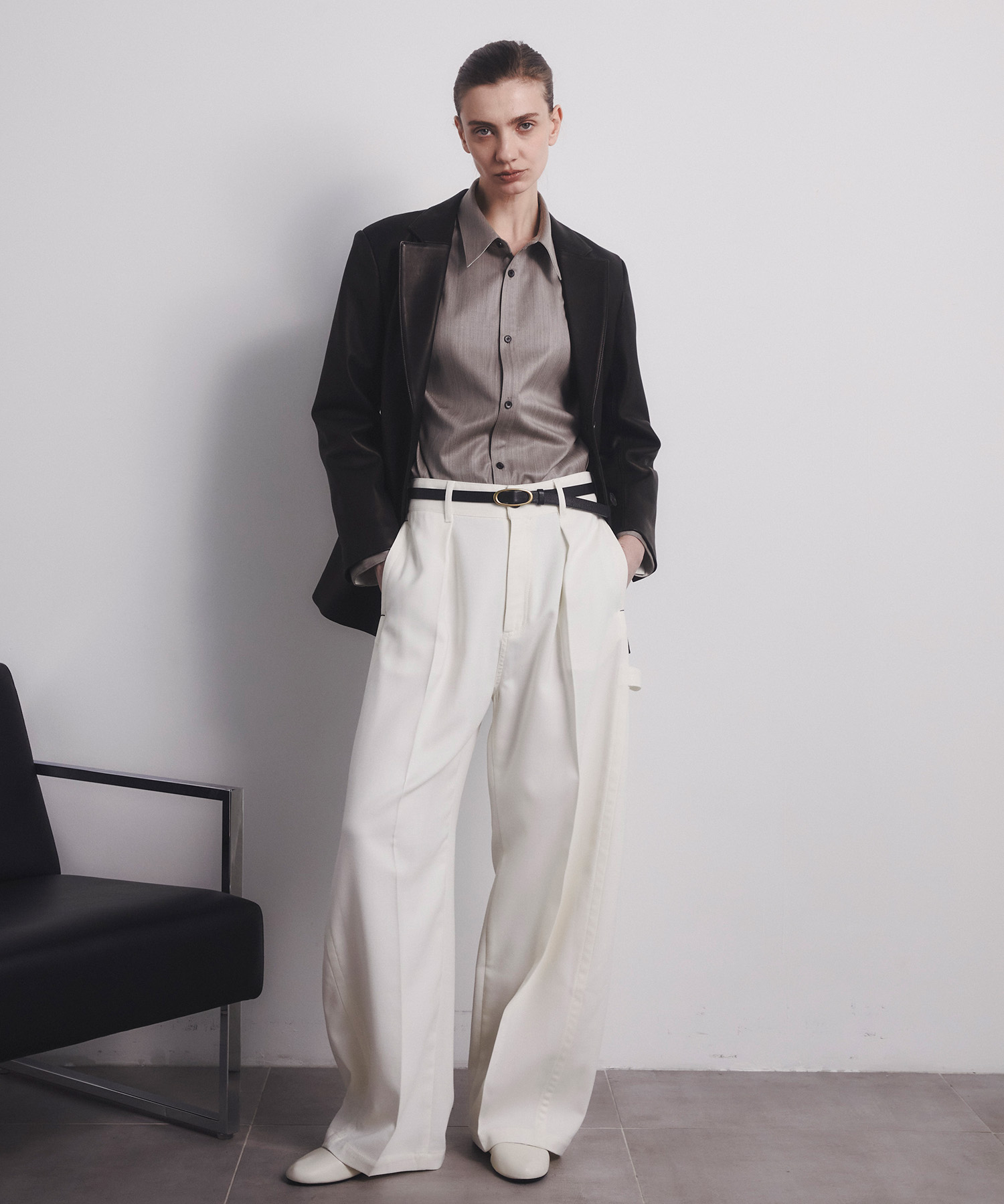 Super140s 2way Shape Shirt