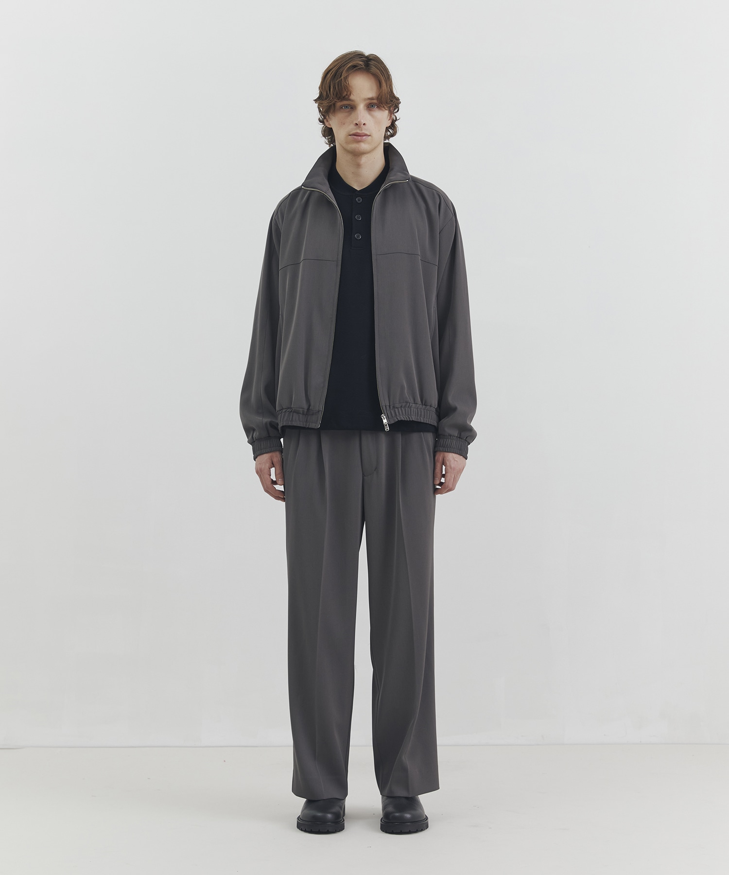 High Count Twill トラックジャケット