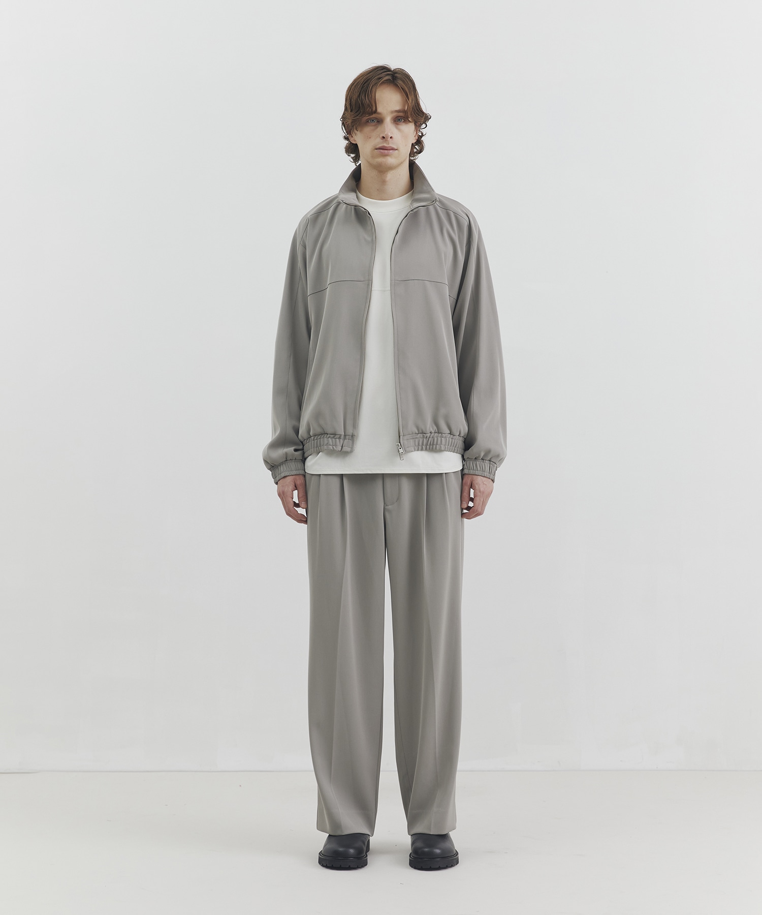 High Count Twill トラックジャケット