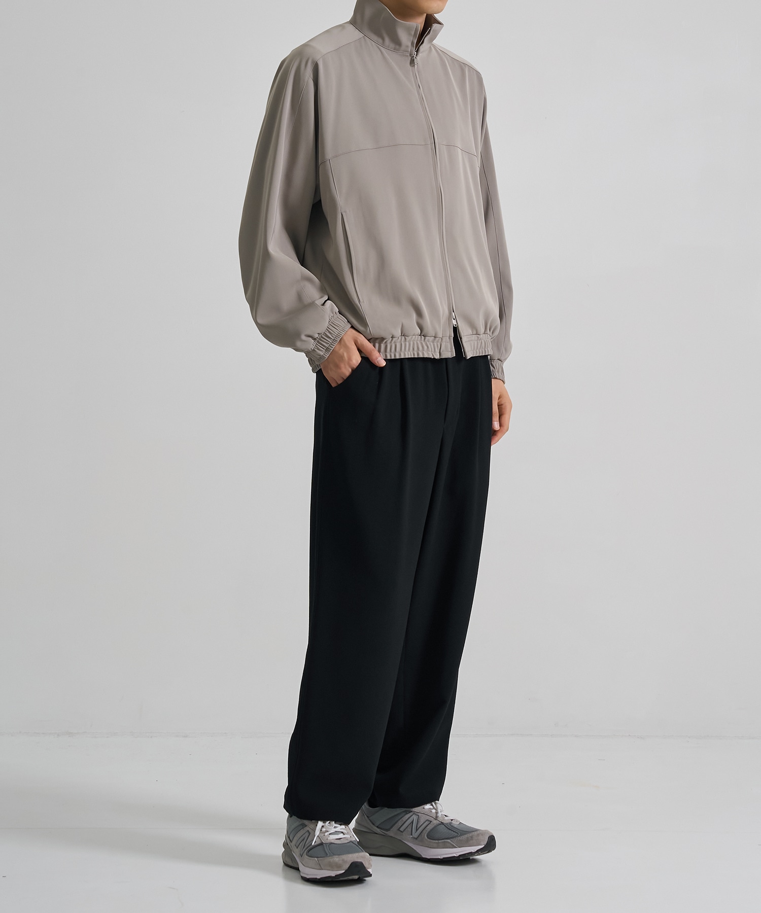 High Count Twill トラックジャケット