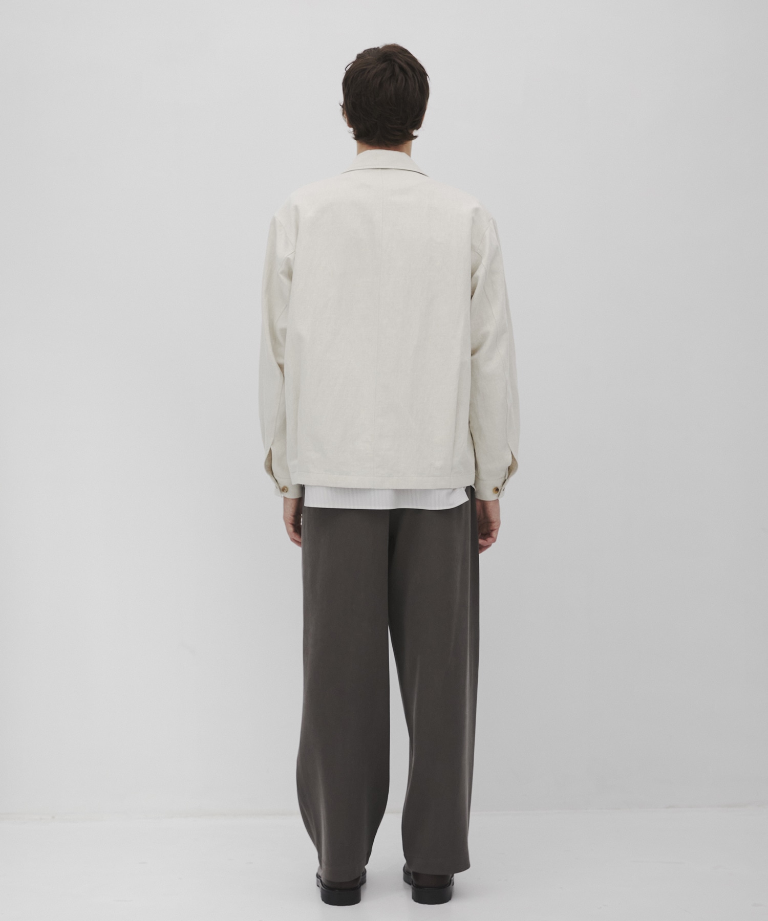 リネンデニムドリズラージャケット