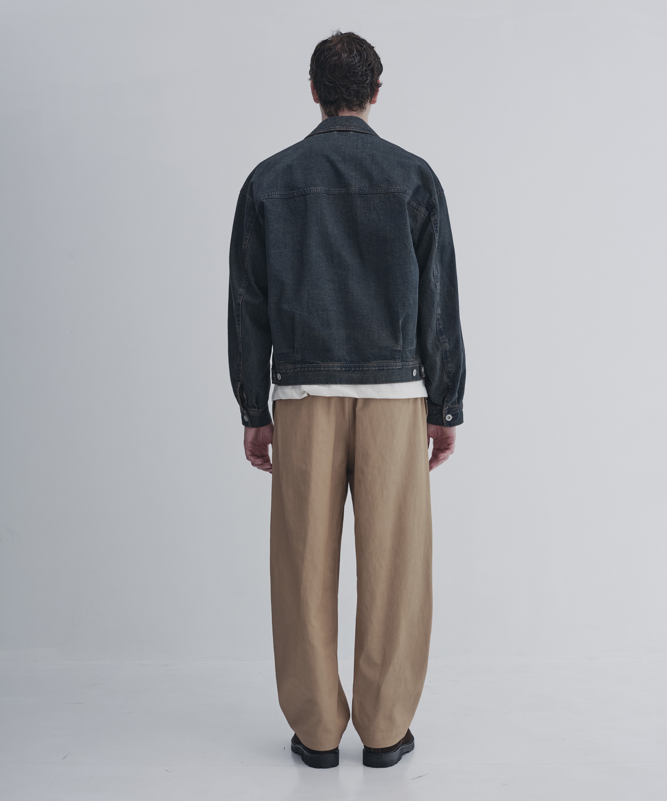 フェードデニムジャケット