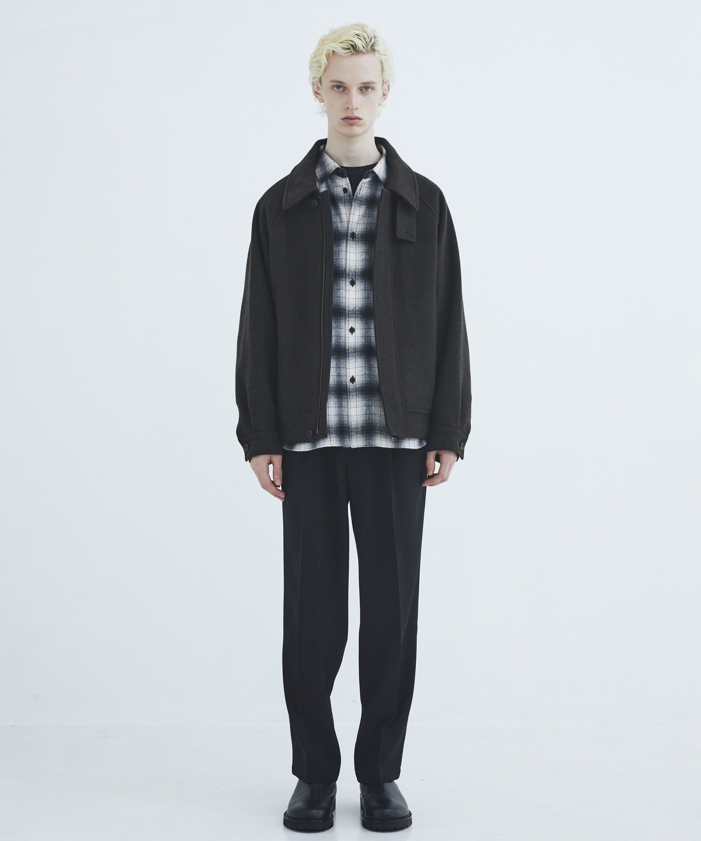 Premium meltonフライトジャケット